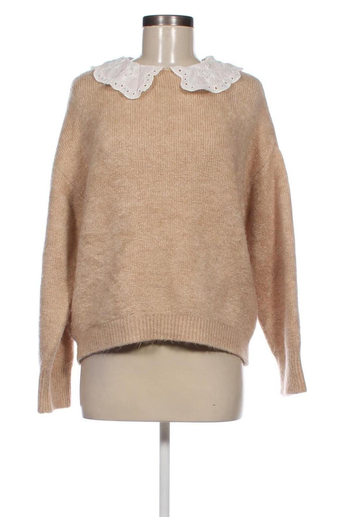 Дамски пуловер Primark, Размер L, Цвят Бежов, Цена 15,95 лв.