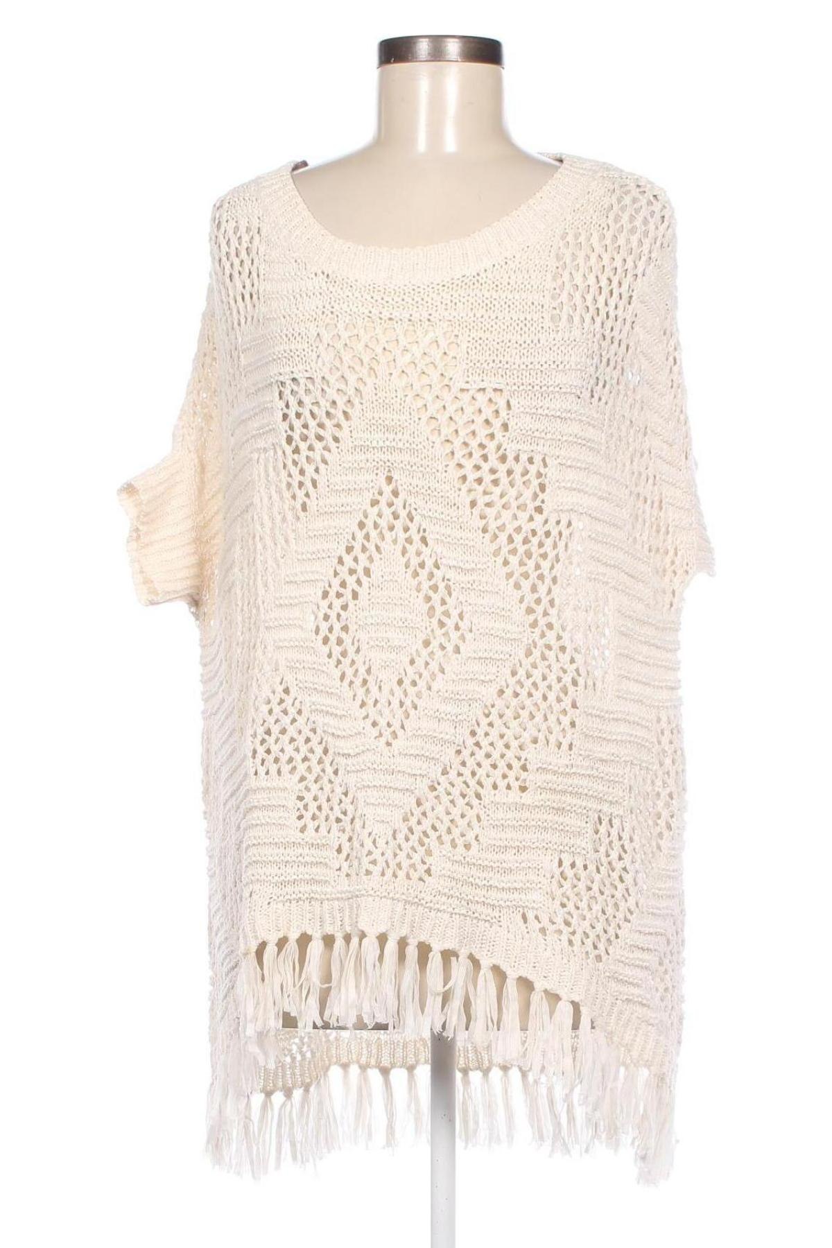 Γυναικείο πουλόβερ Pull&Bear, Μέγεθος M, Χρώμα Εκρού, Τιμή 8,50 €