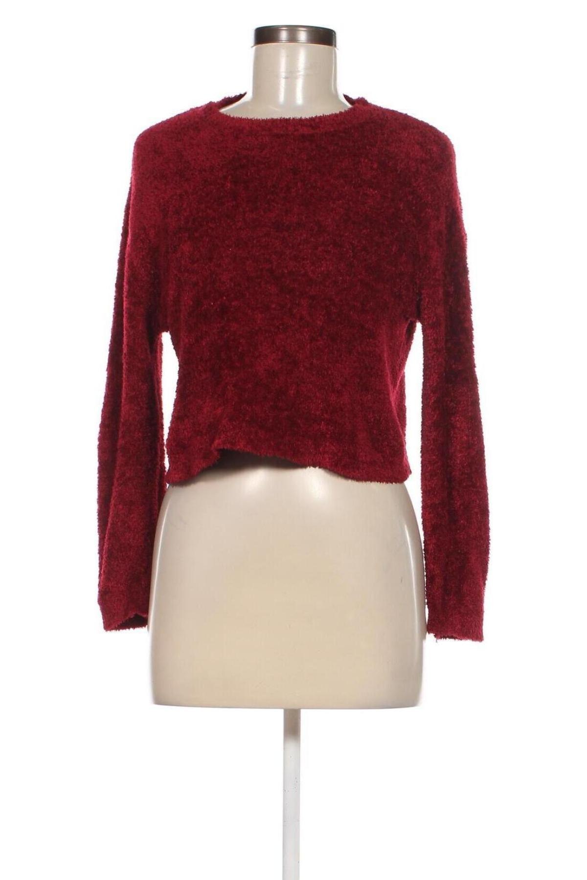 Γυναικείο πουλόβερ Pull&Bear, Μέγεθος S, Χρώμα Κόκκινο, Τιμή 6,28 €