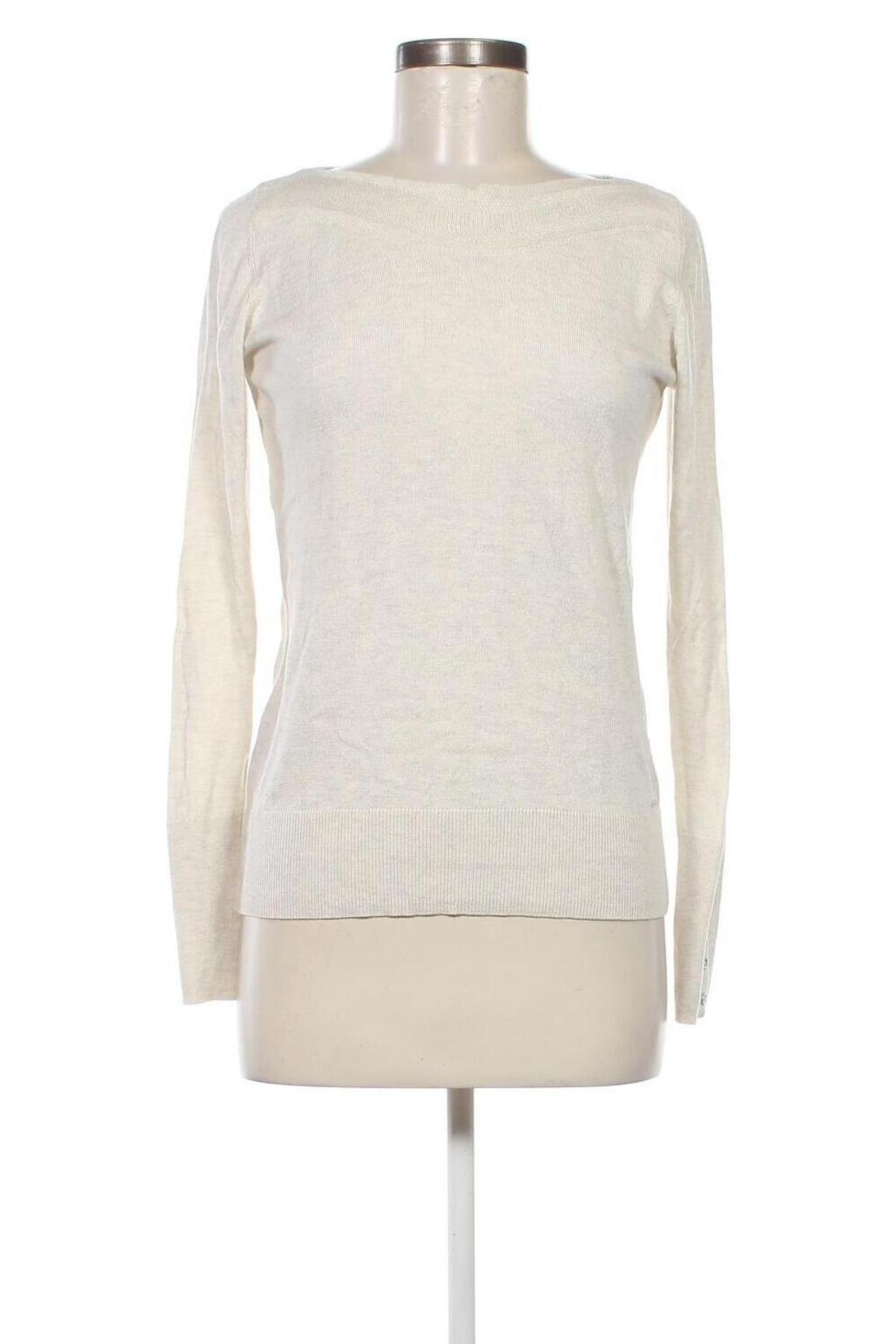 Дамски пуловер S.Oliver, Размер S, Цвят Екрю, Цена 26,65 лв.