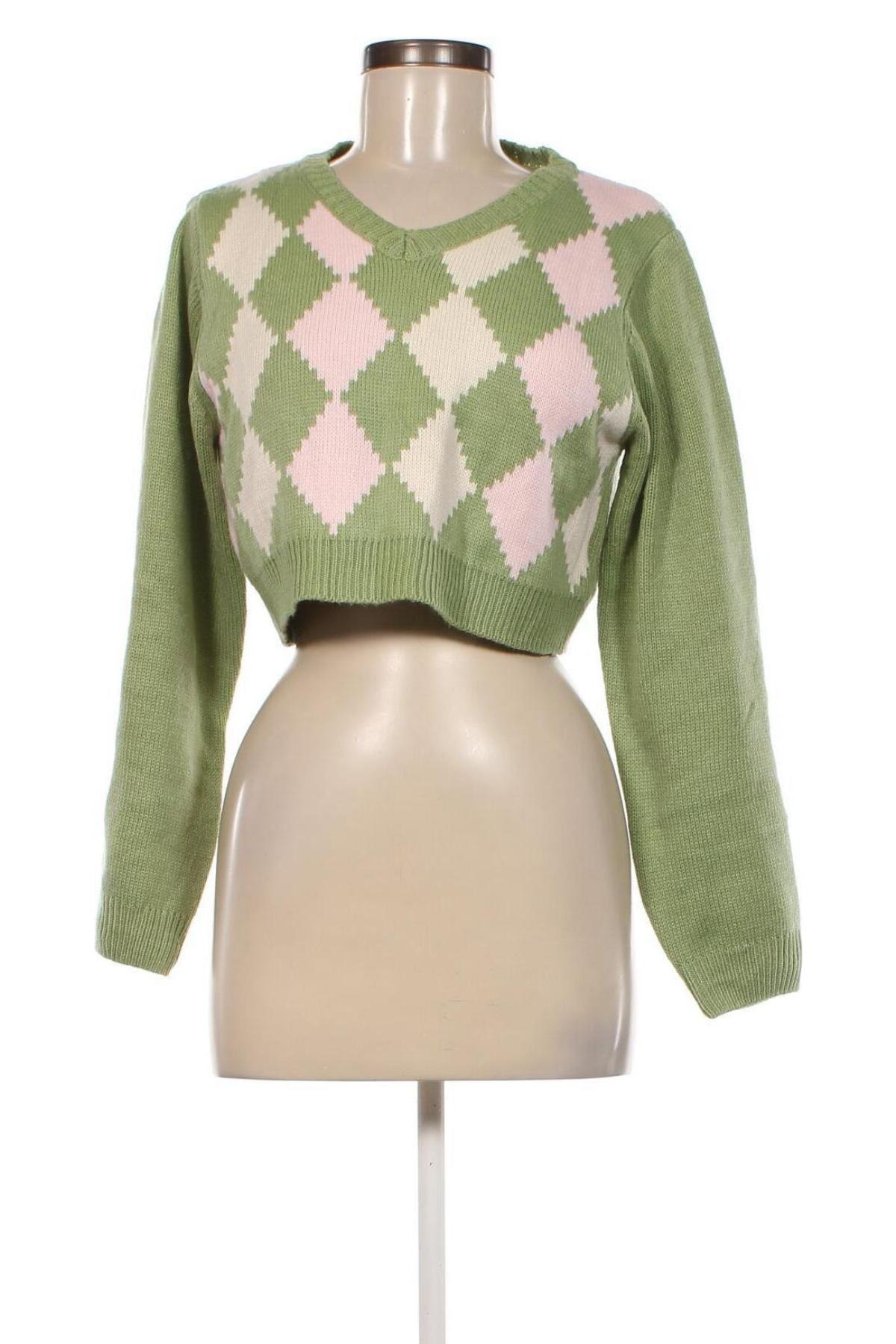 Γυναικείο πουλόβερ SHEIN, Μέγεθος M, Χρώμα Πράσινο, Τιμή 9,33 €