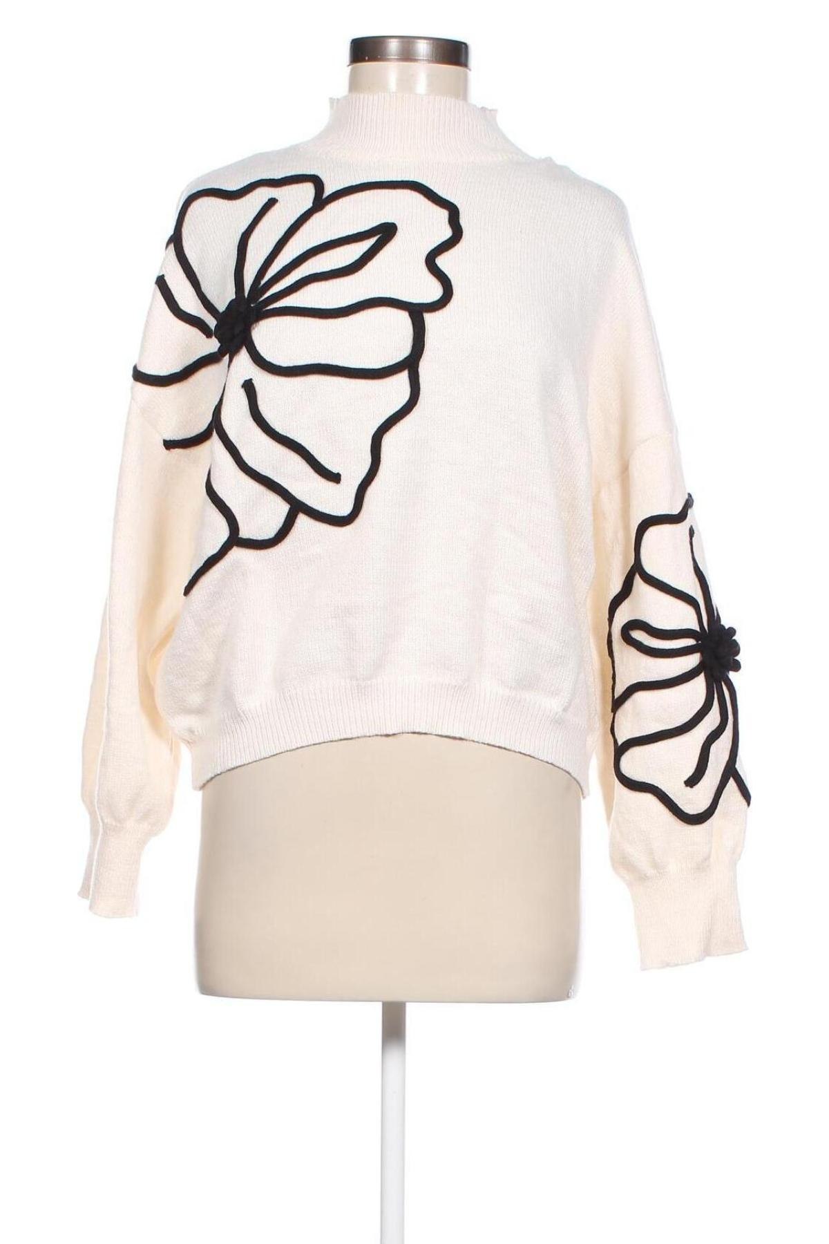 Γυναικείο πουλόβερ SHEIN, Μέγεθος M, Χρώμα Λευκό, Τιμή 9,87 €