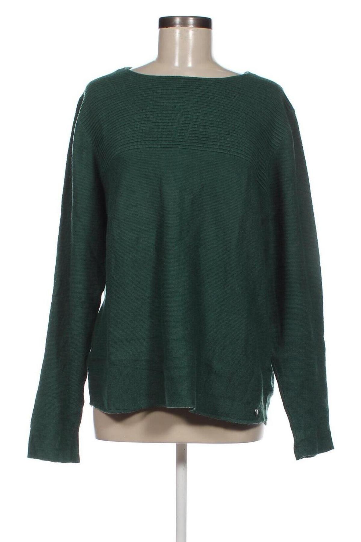 Γυναικείο πουλόβερ Sa. Hara, Μέγεθος XXL, Χρώμα Πράσινο, Τιμή 12,56 €