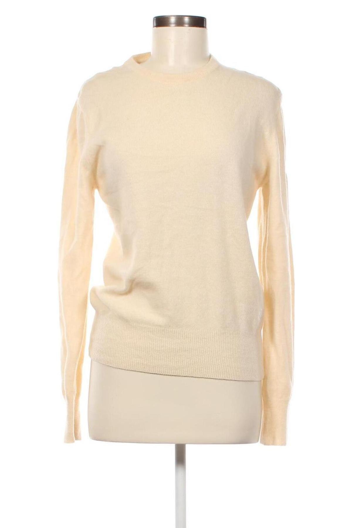 Дамски пуловер Sergio Tacchini, Размер M, Цвят Екрю, Цена 62,40 лв.