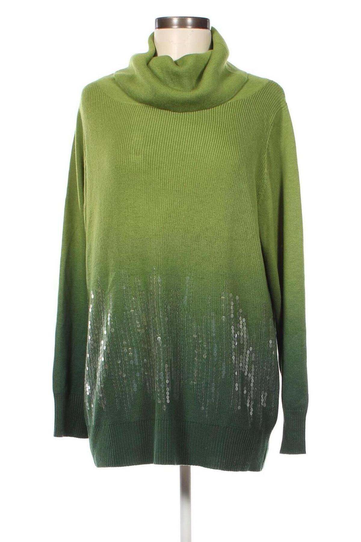 Γυναικείο πουλόβερ Si, Μέγεθος M, Χρώμα Πράσινο, Τιμή 9,53 €