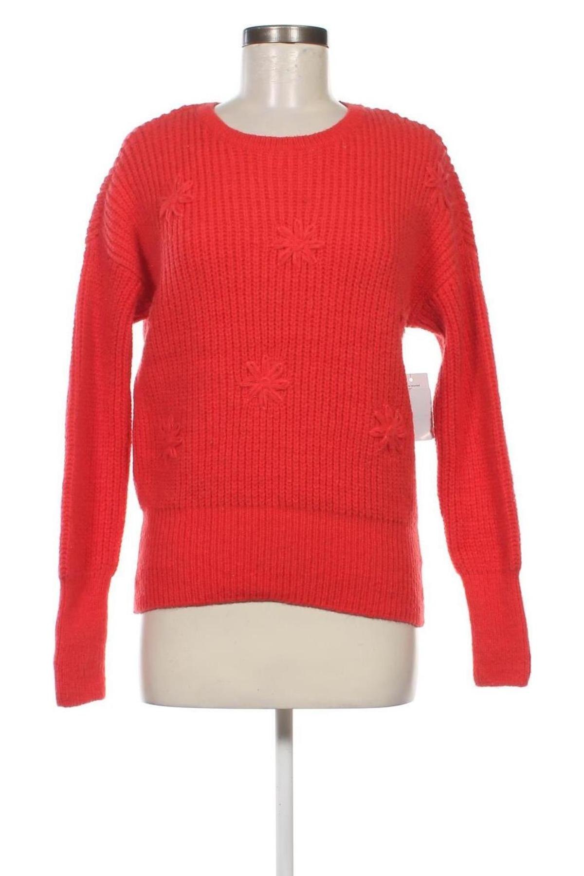 Pulover de femei Sonoma, Mărime M, Culoare Roșu, Preț 83,23 Lei