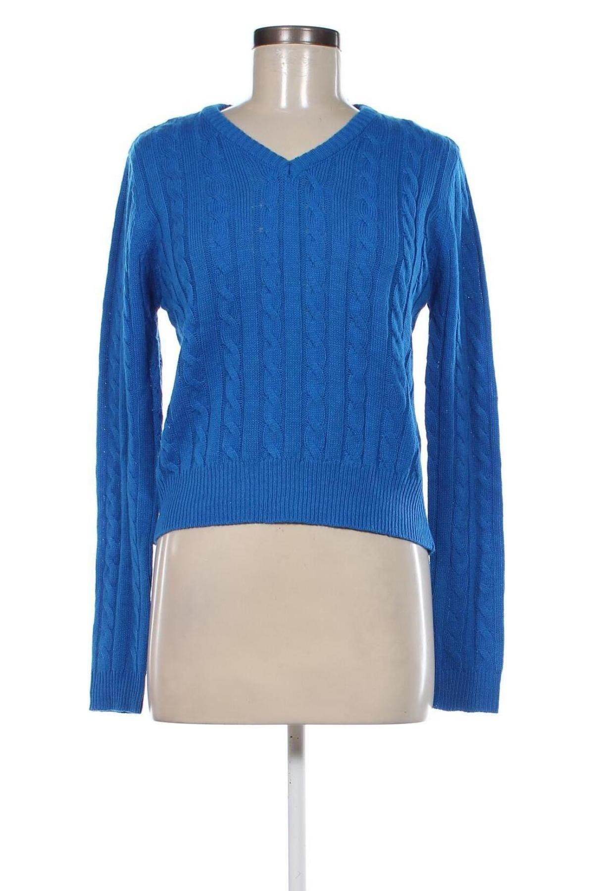 Дамски пуловер Springfield, Размер M, Цвят Син, Цена 18,70 лв.