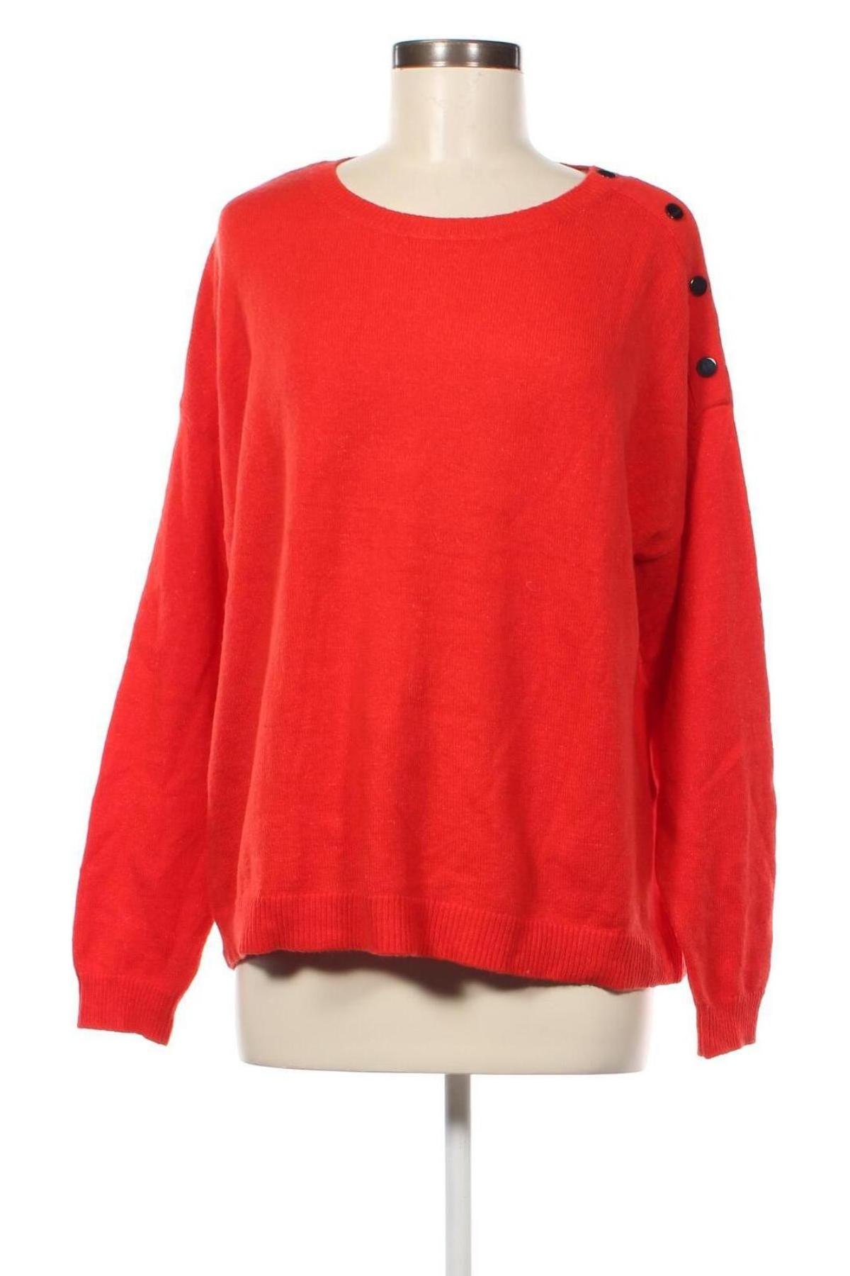 Damski sweter Street One, Rozmiar XL, Kolor Czerwony, Cena 85,24 zł
