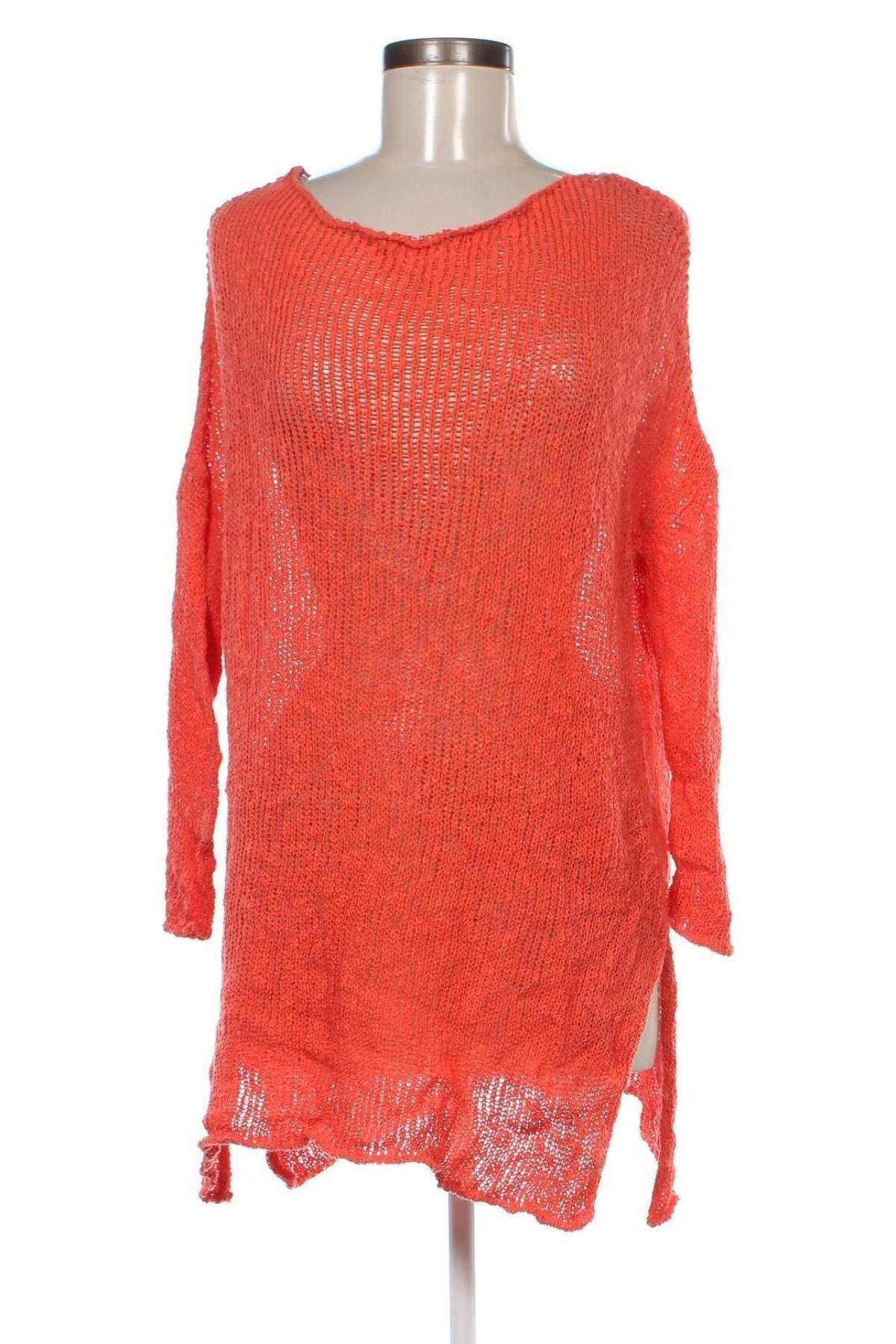 Дамски пуловер Susy Mix, Размер L, Цвят Оранжев, Цена 18,40 лв.