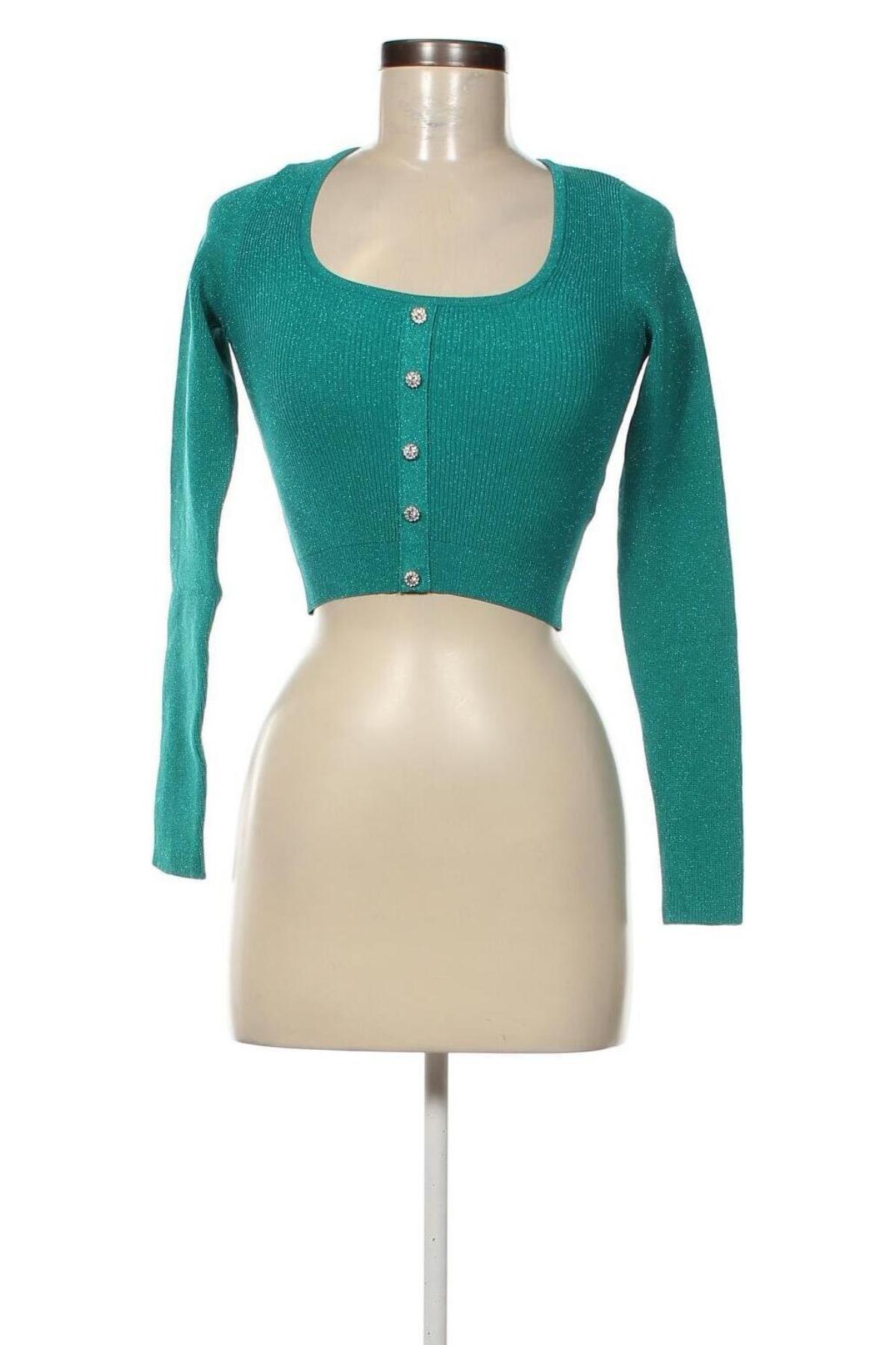 Дамски пуловер Tally Weijl, Размер XS, Цвят Зелен, Цена 25,30 лв.