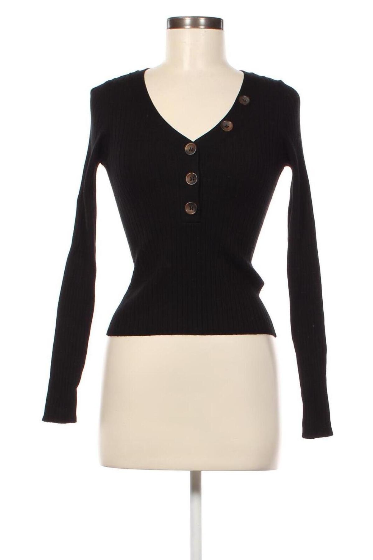 Γυναικείο πουλόβερ Tally Weijl, Μέγεθος S, Χρώμα Μαύρο, Τιμή 14,23 €