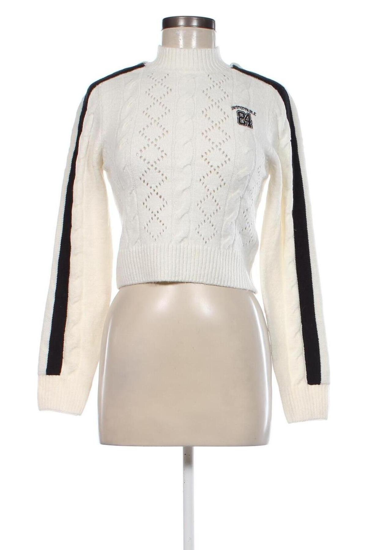 Дамски пуловер Tally Weijl, Размер S, Цвят Бял, Цена 25,30 лв.