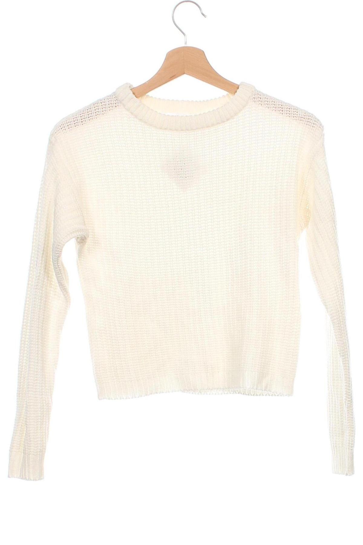 Γυναικείο πουλόβερ Terranova, Μέγεθος XS, Χρώμα Λευκό, Τιμή 8,45 €