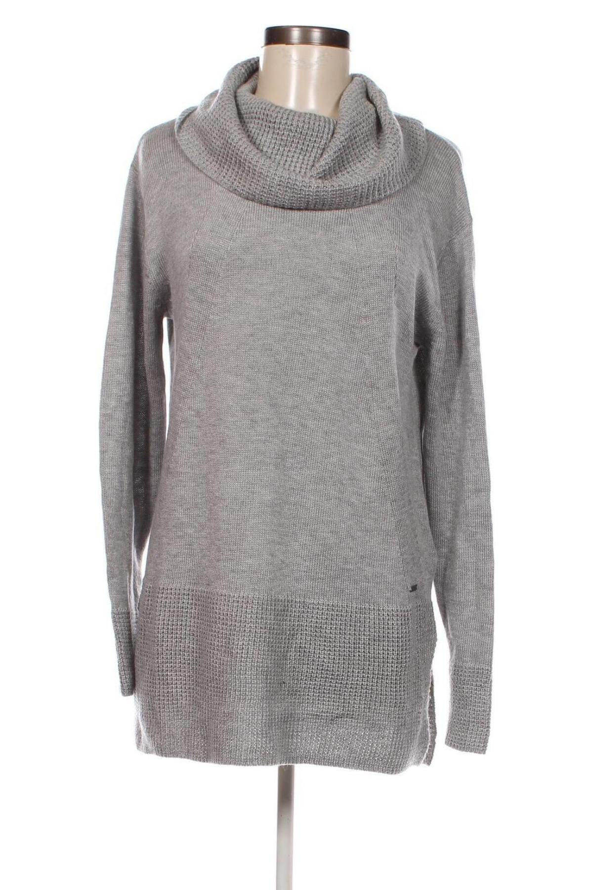 Дамски пуловер Tom Tailor, Размер M, Цвят Сив, Цена 20,09 лв.