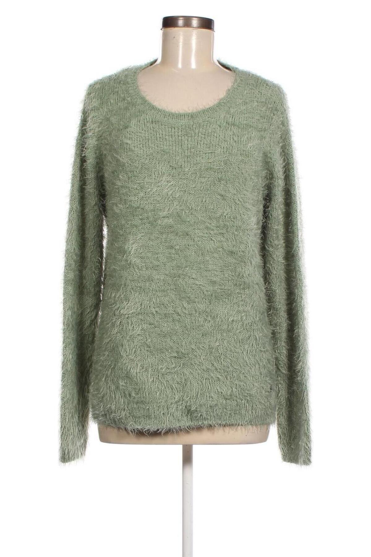 Дамски пуловер Tom Tailor, Размер XXL, Цвят Зелен, Цена 26,65 лв.