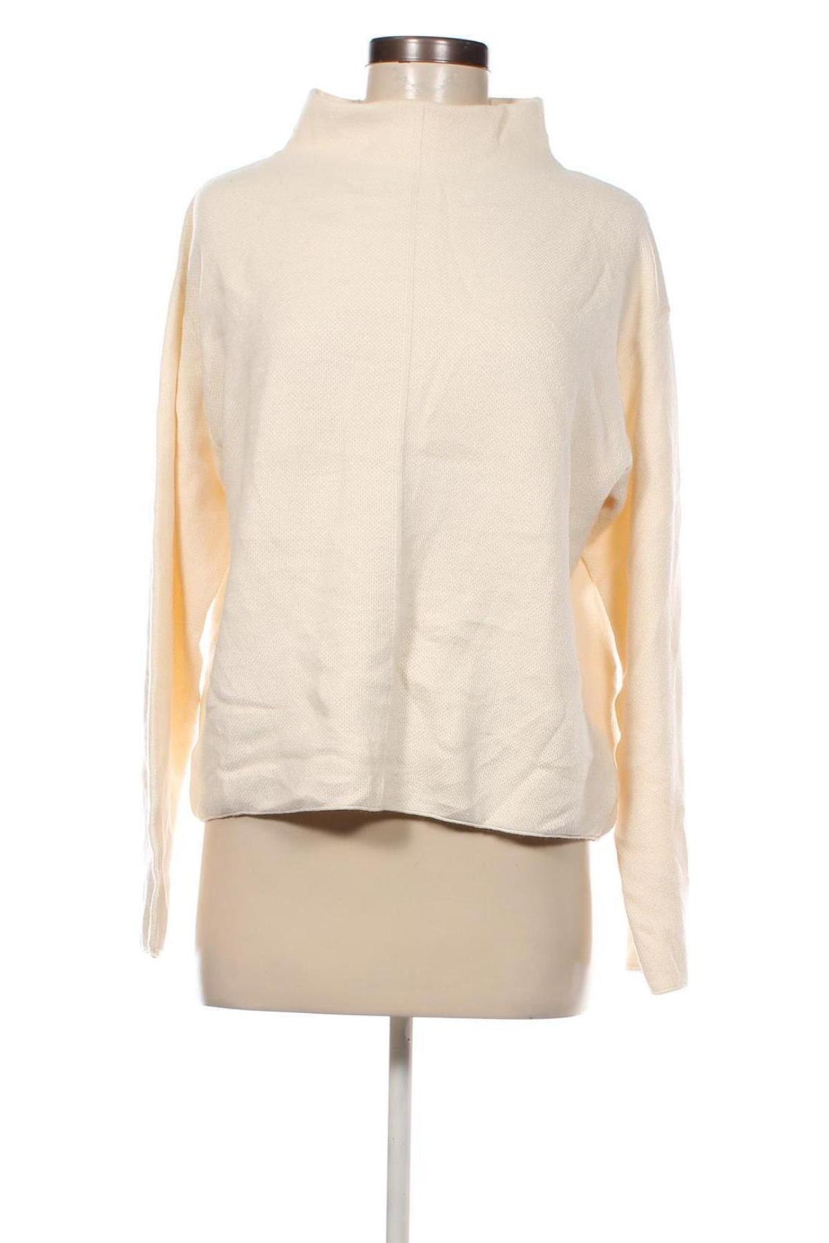 Γυναικείο πουλόβερ Tom Tailor, Μέγεθος L, Χρώμα Εκρού, Τιμή 13,95 €