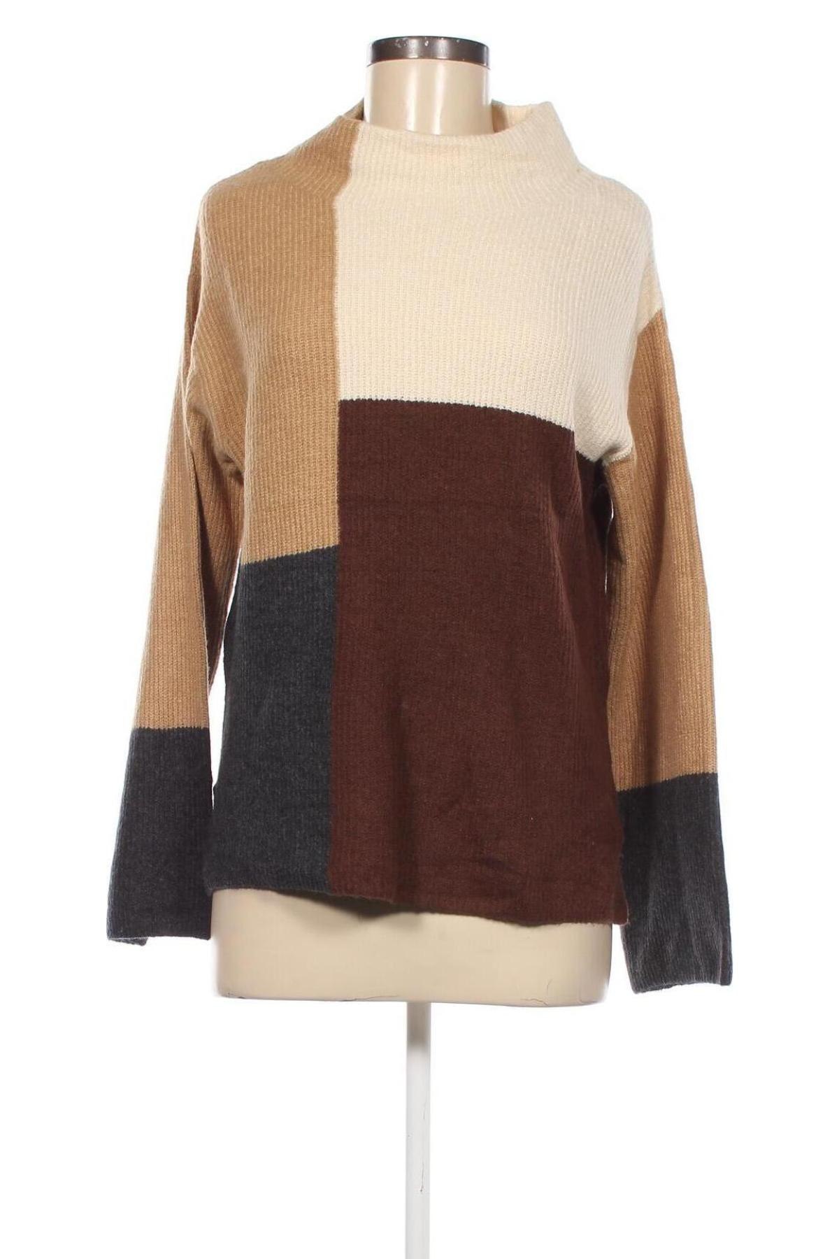 Γυναικείο πουλόβερ Tom Tailor, Μέγεθος M, Χρώμα Πολύχρωμο, Τιμή 13,19 €