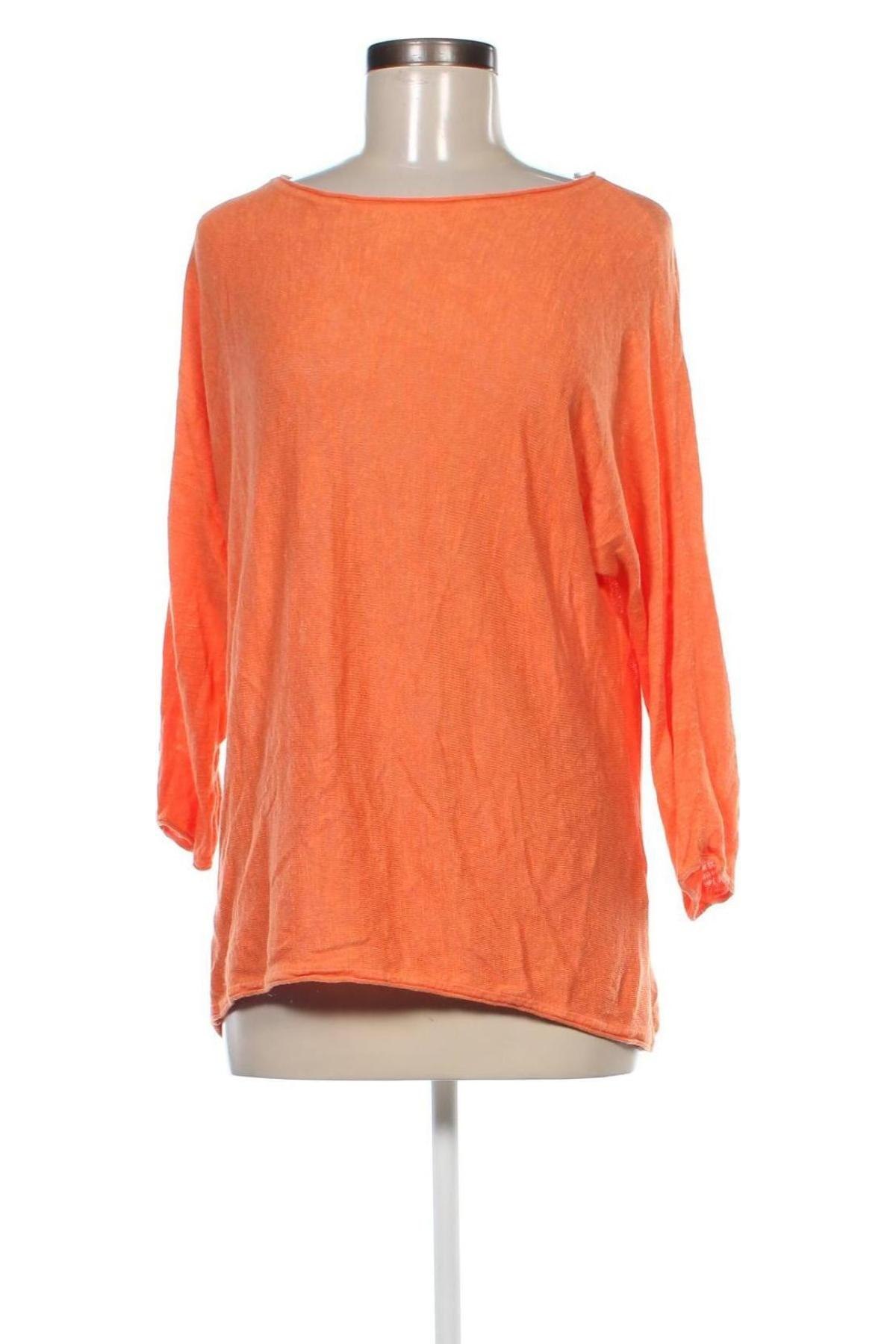 Дамски пуловер Tom Tailor, Размер XS, Цвят Оранжев, Цена 22,55 лв.