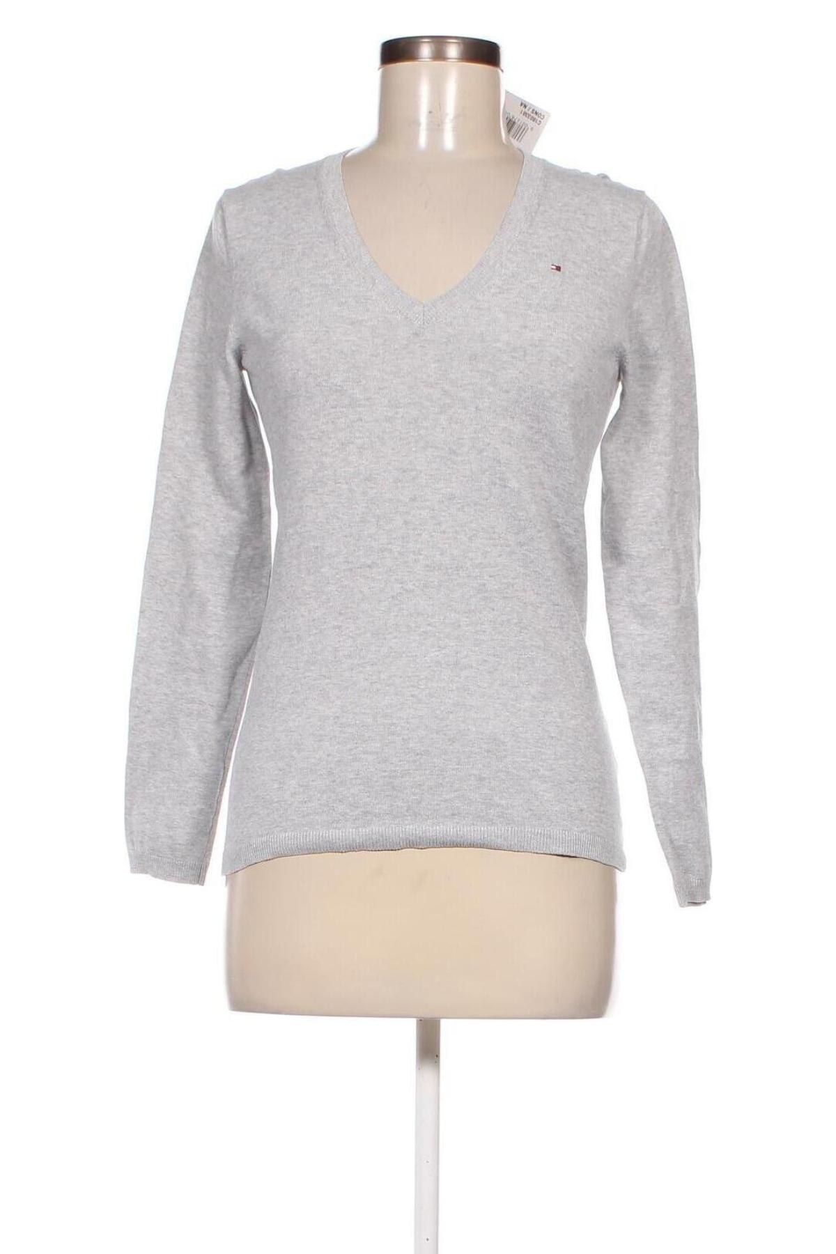 Γυναικείο πουλόβερ Tommy Hilfiger, Μέγεθος S, Χρώμα Γκρί, Τιμή 43,48 €
