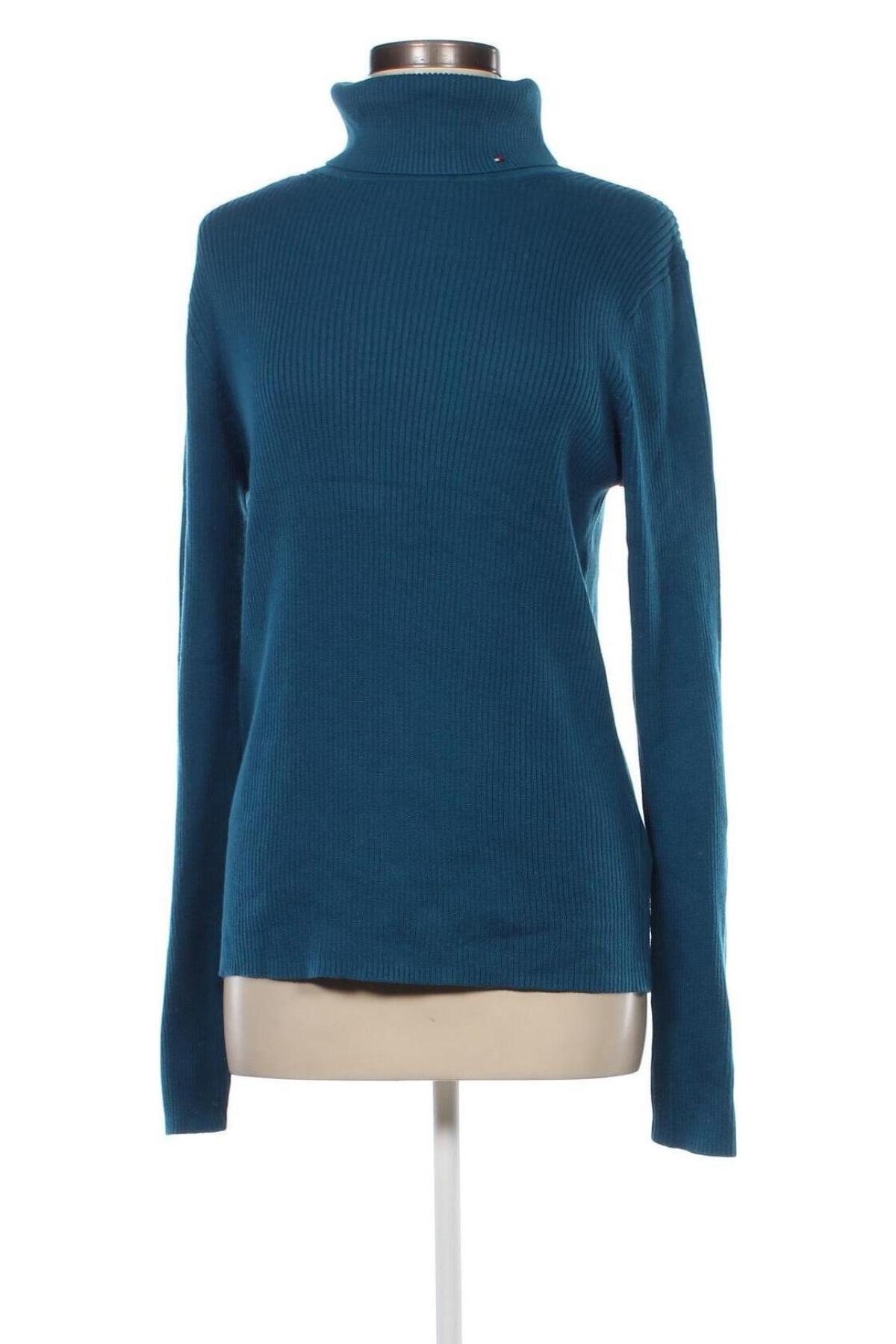 Γυναικείο πουλόβερ Tommy Hilfiger, Μέγεθος XL, Χρώμα Μπλέ, Τιμή 50,57 €