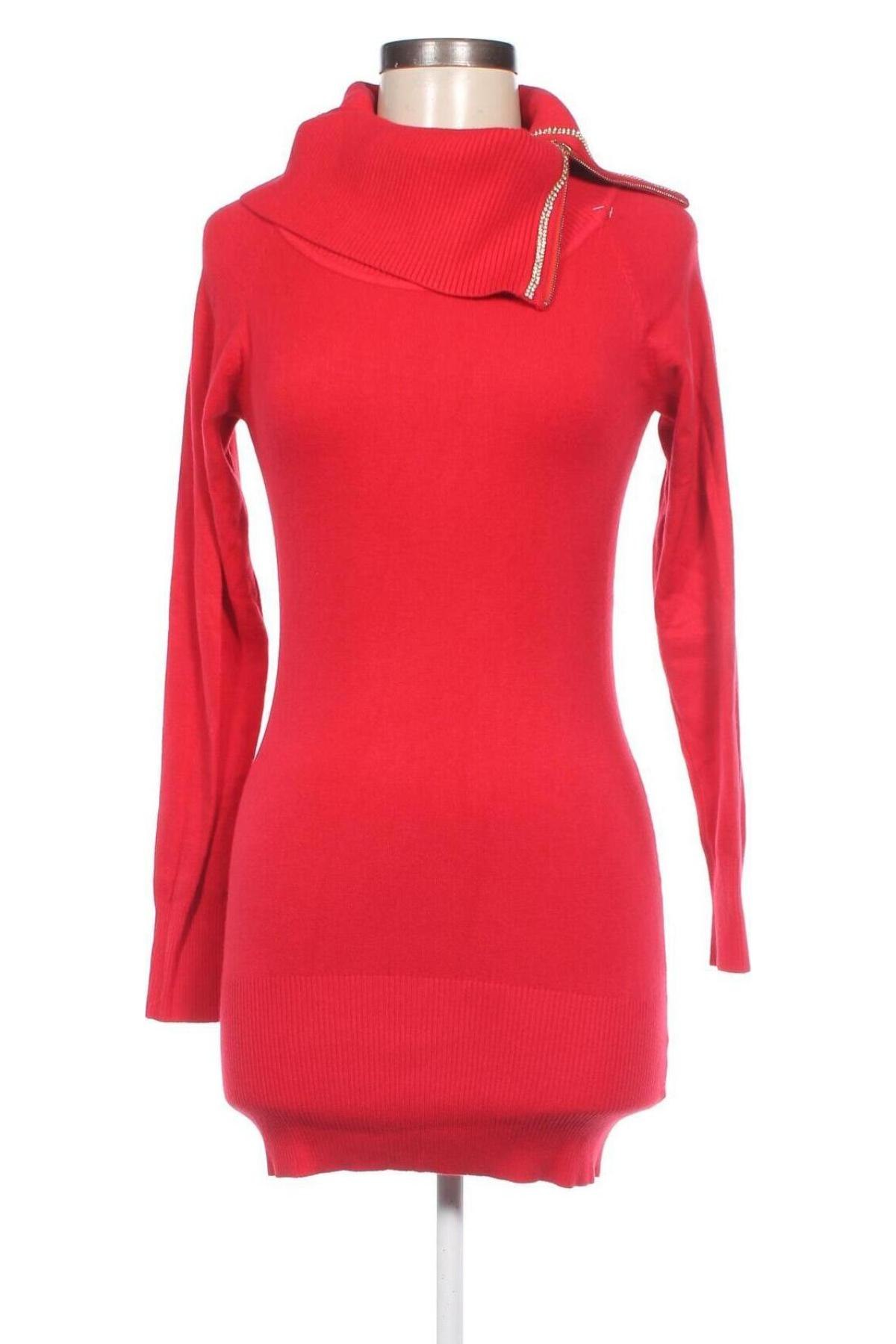 Дамски пуловер Tout Feu Tout Femme, Размер M, Цвят Червен, Цена 17,60 лв.