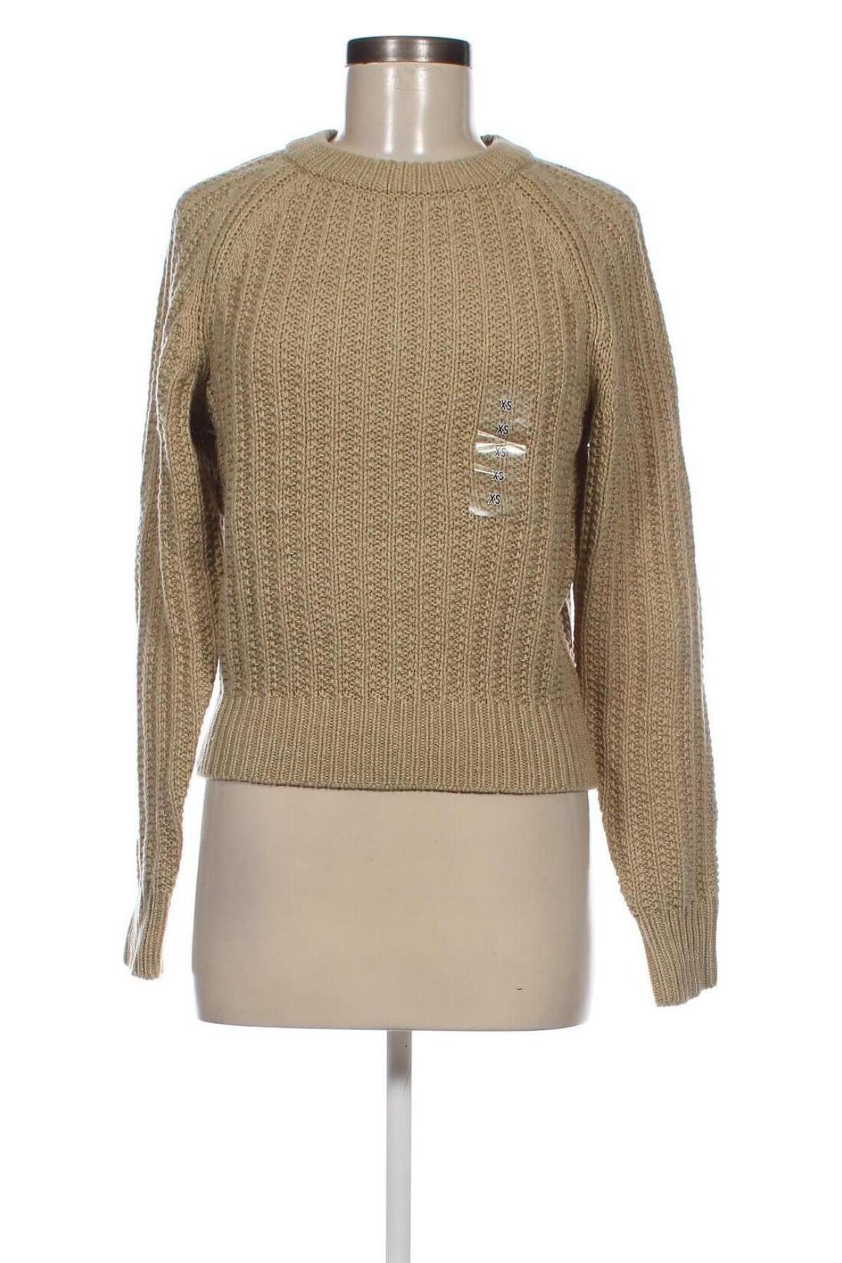 Дамски пуловер Uniqlo, Размер XS, Цвят Зелен, Цена 51,15 лв.