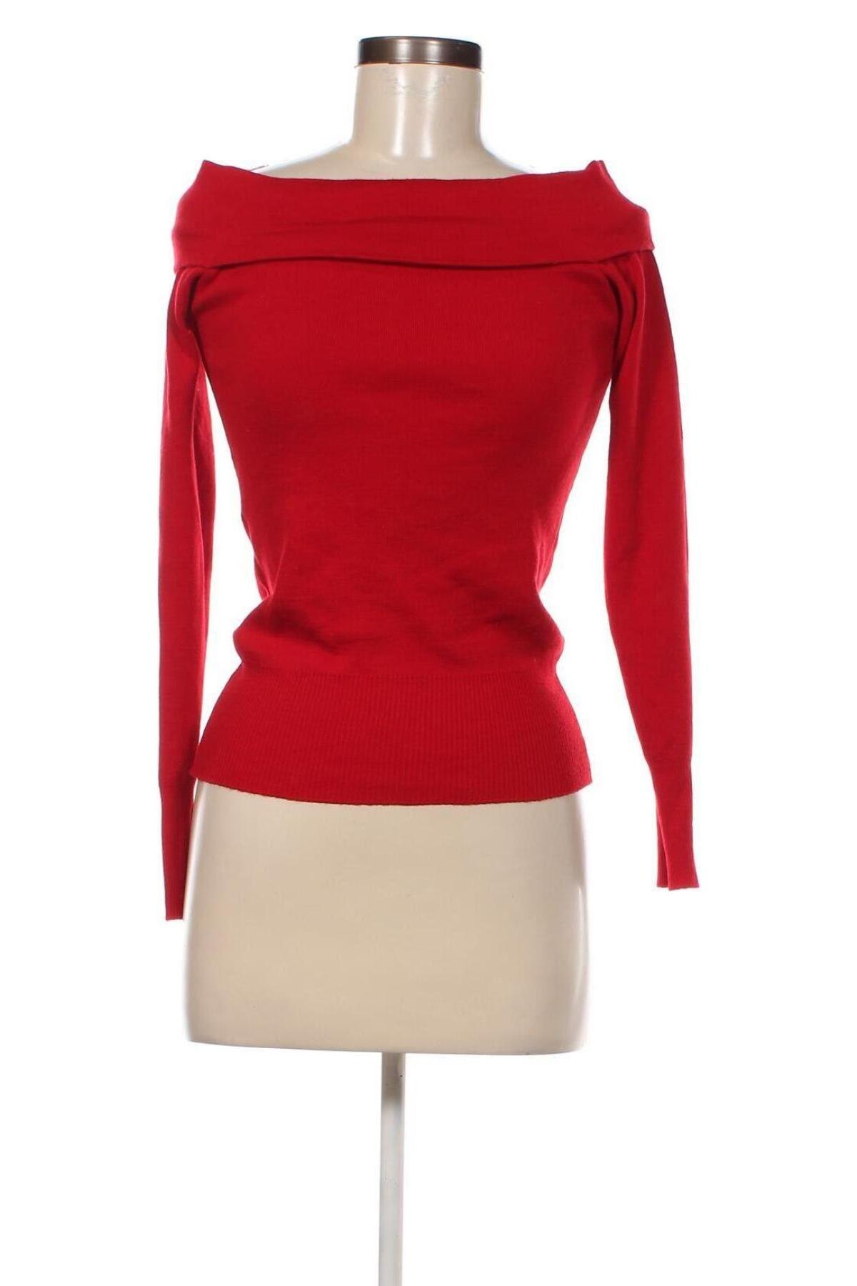 Pulover de femei United Colors Of Benetton, Mărime S, Culoare Roșu, Preț 74,18 Lei