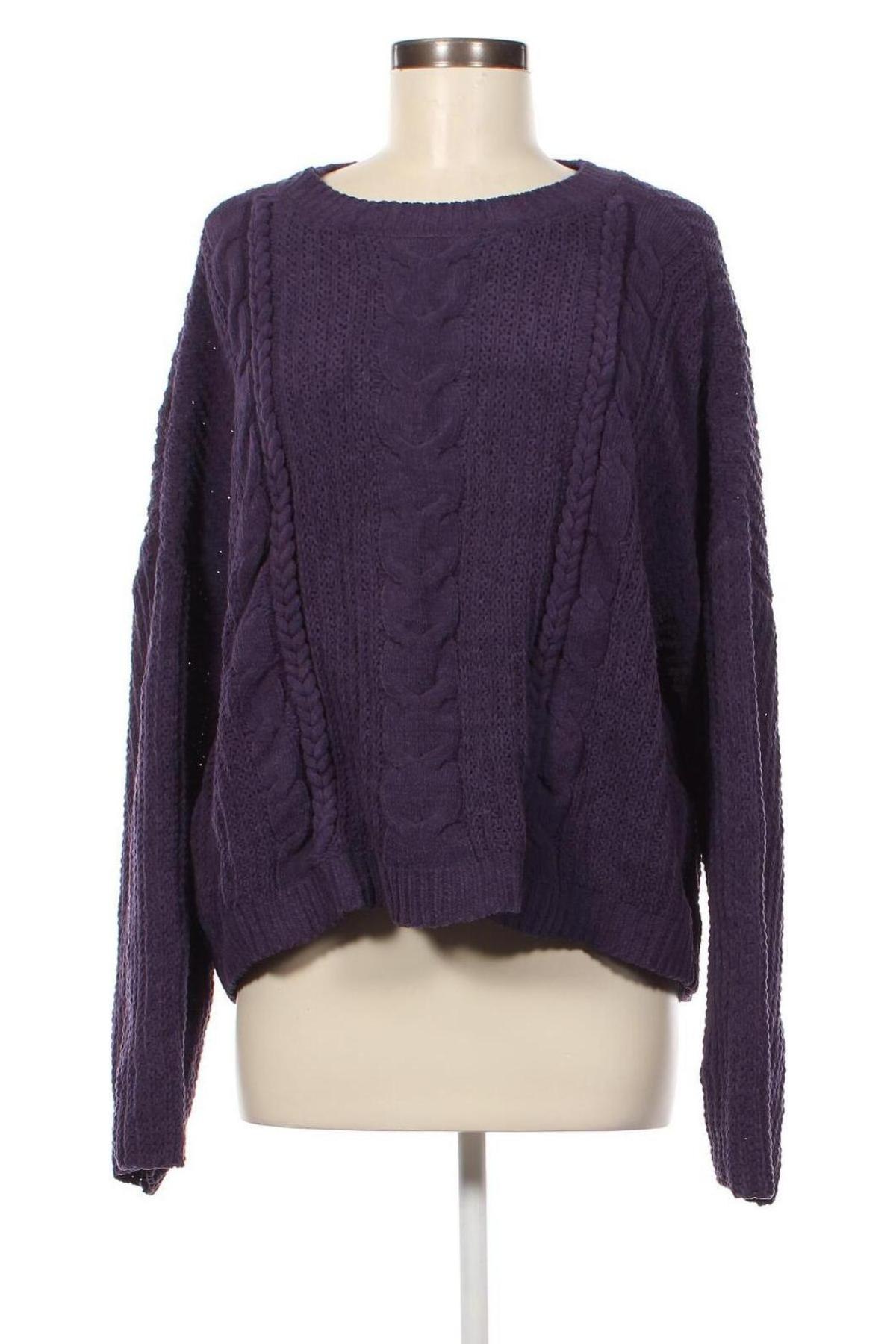 Γυναικείο πουλόβερ Universal Thread, Μέγεθος L, Χρώμα Βιολετί, Τιμή 9,33 €