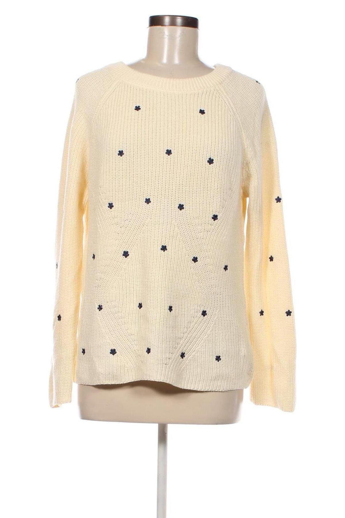 Γυναικείο πουλόβερ Uttam Boutique, Μέγεθος M, Χρώμα Εκρού, Τιμή 9,87 €