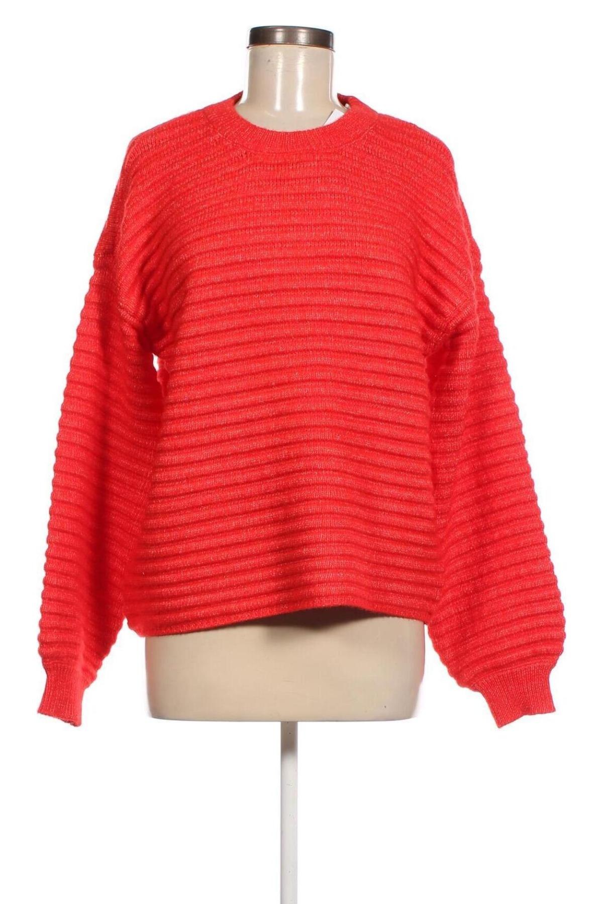 Дамски пуловер VILA, Размер L, Цвят Червен, Цена 37,20 лв.