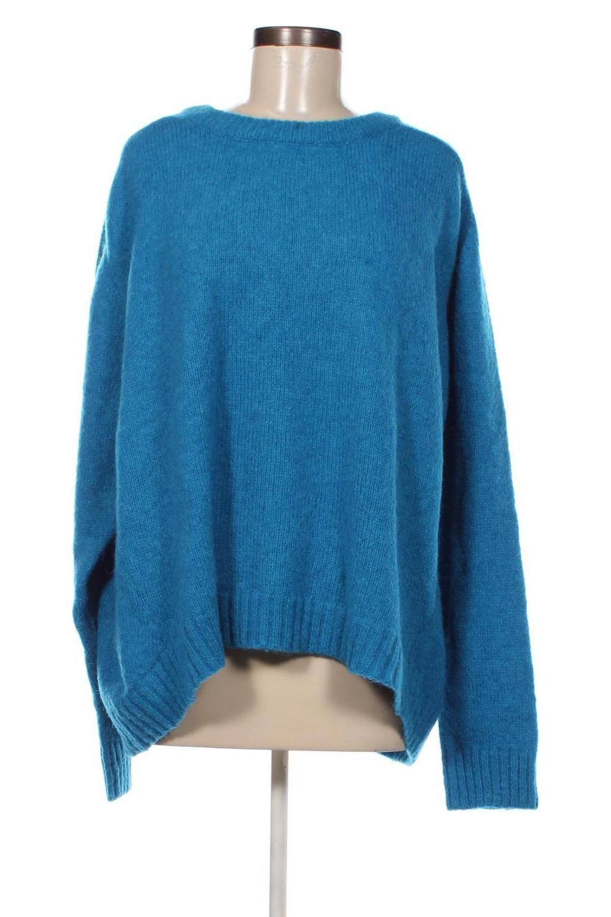 Дамски пуловер Warehouse, Размер L, Цвят Син, Цена 37,20 лв.