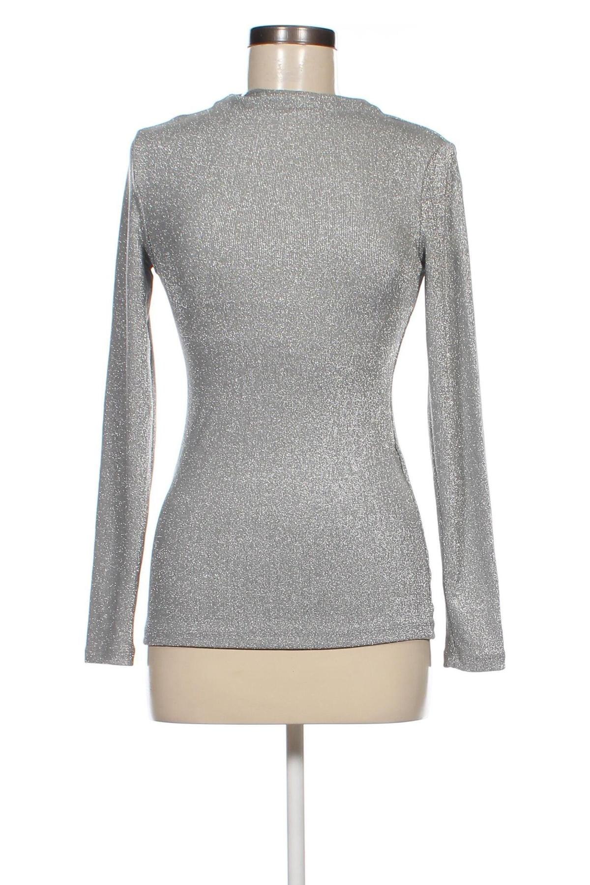 Pulover de femei Zara, Mărime S, Culoare Argintiu, Preț 41,40 Lei