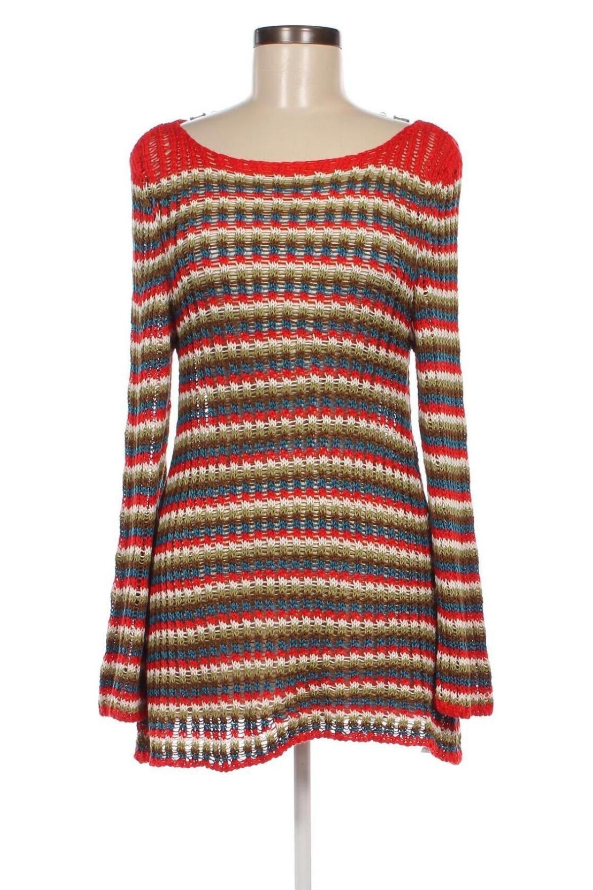Дамски пуловер Zara, Размер M, Цвят Многоцветен, Цена 43,40 лв.