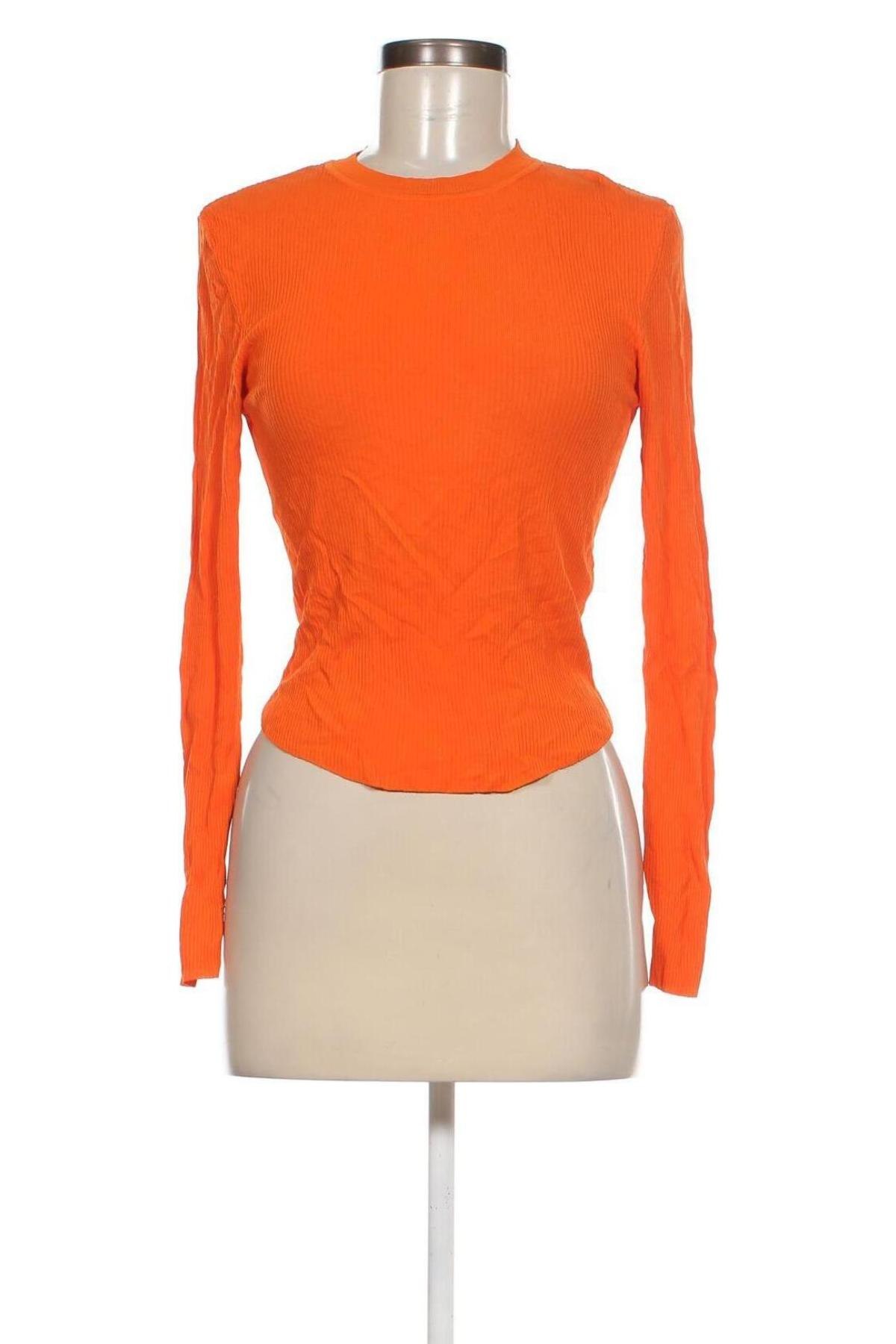 Damenpullover Zara, Größe M, Farbe Orange, Preis 18,79 €