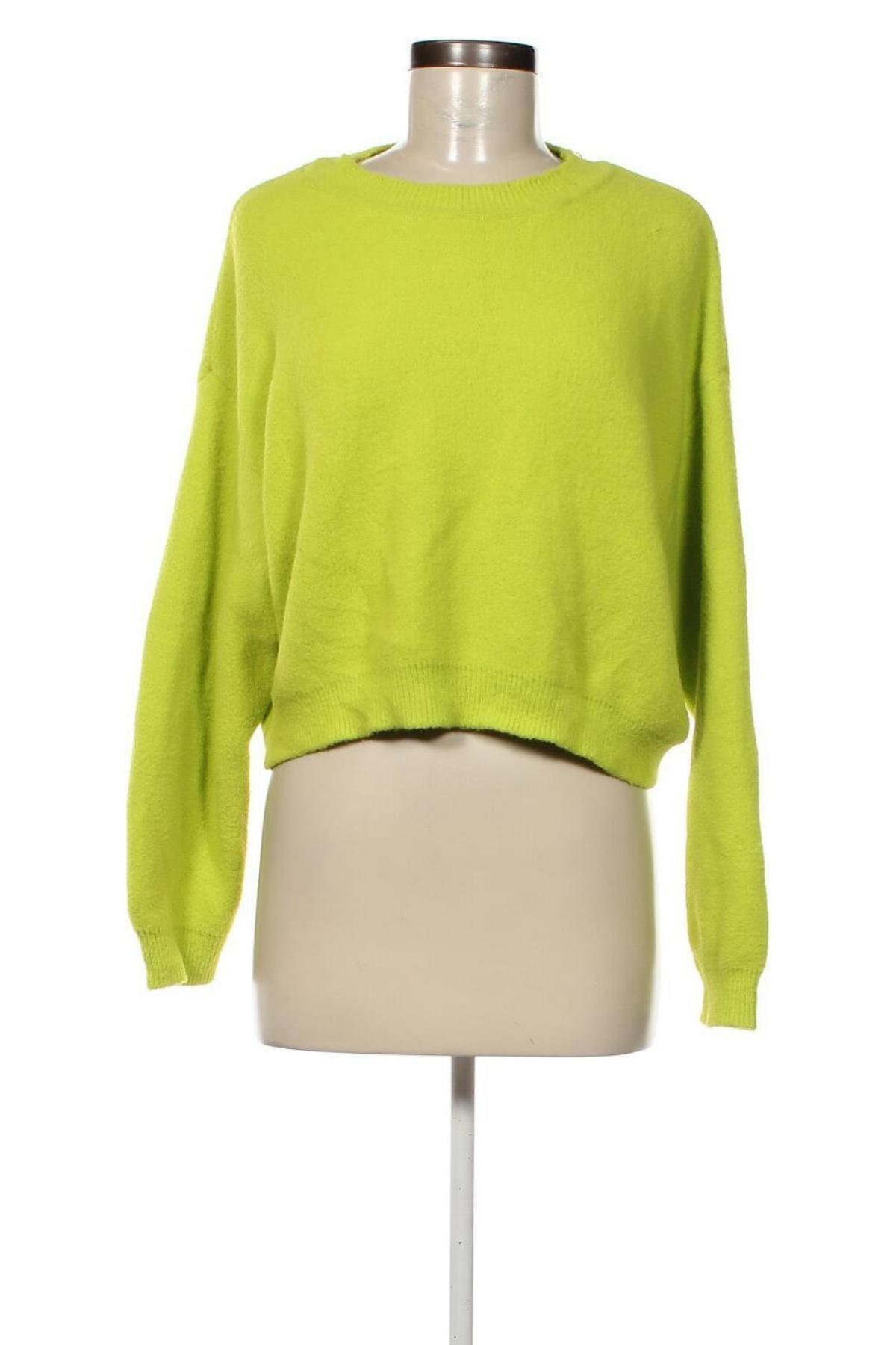 Γυναικείο πουλόβερ Zara, Μέγεθος L, Χρώμα Πράσινο, Τιμή 17,05 €