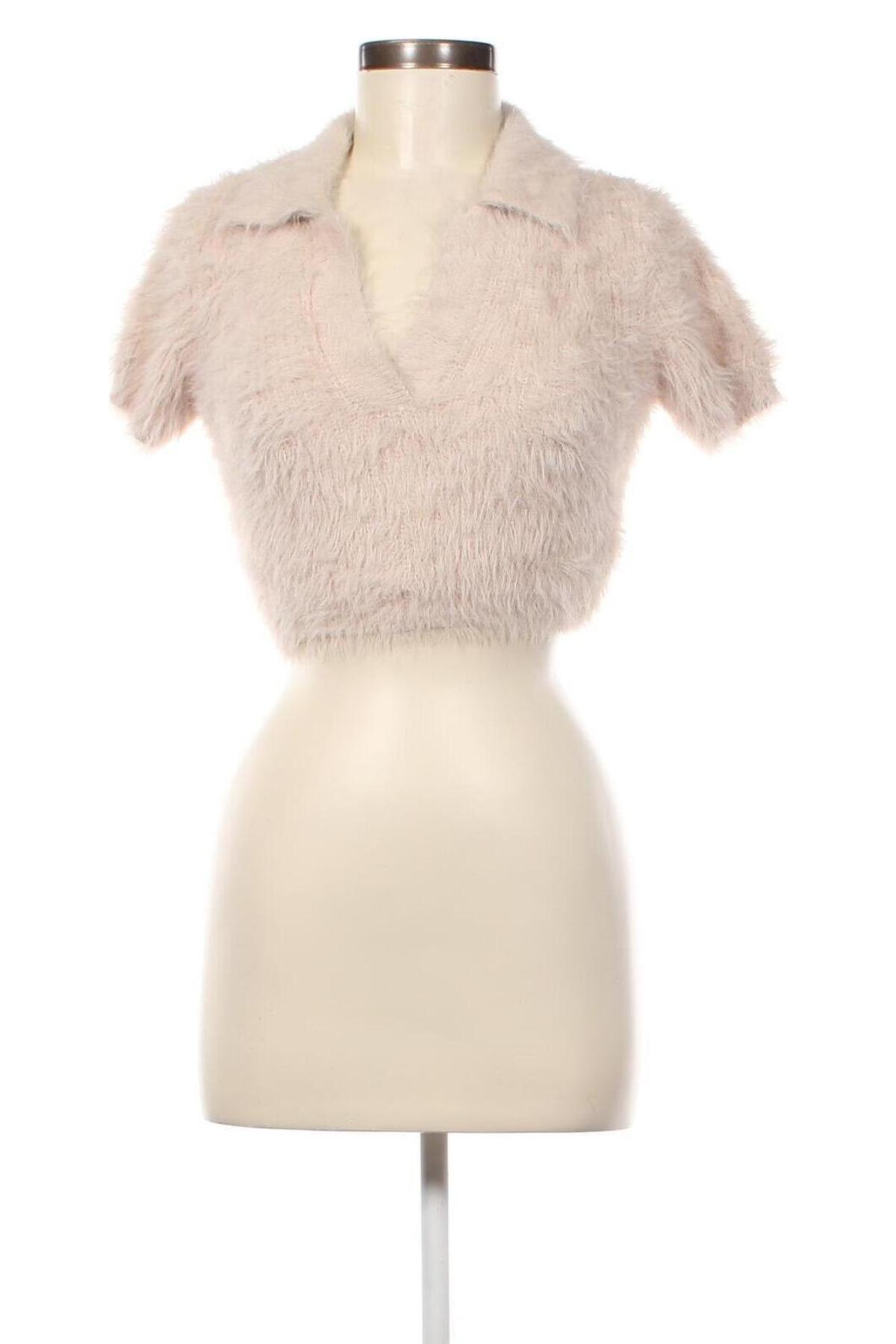 Pulover de femei Zara, Mărime M, Culoare Roz, Preț 48,85 Lei