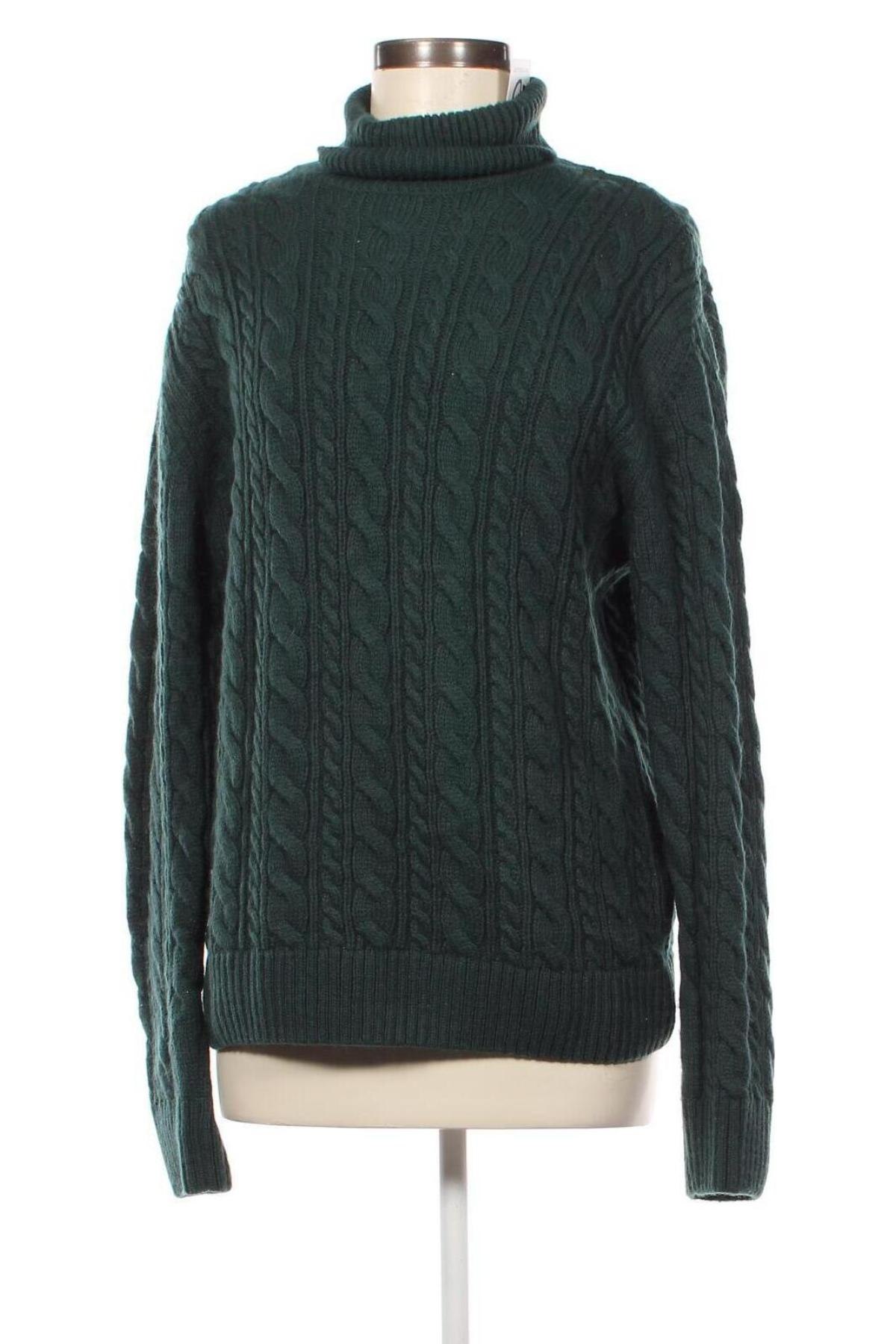 Damenpullover Zara, Größe L, Farbe Grün, Preis 18,79 €