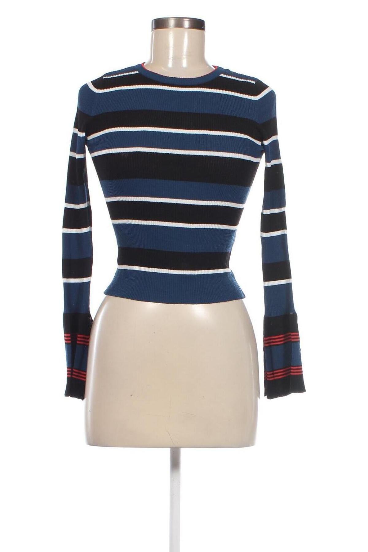 Дамски пуловер Zara Knitwear, Размер S, Цвят Многоцветен, Цена 14,85 лв.