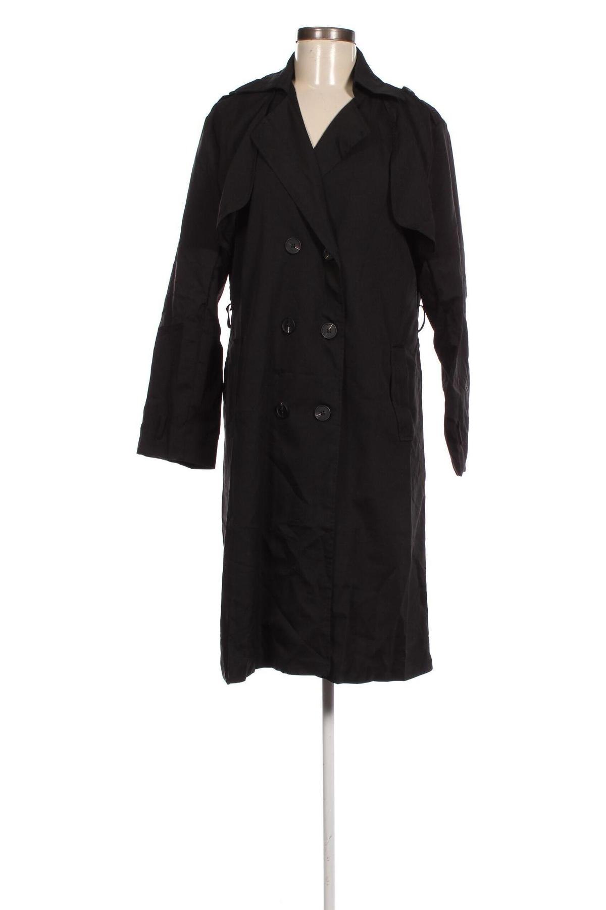 Damen Trenchcoat, Größe M, Farbe Schwarz, Preis 41,76 €