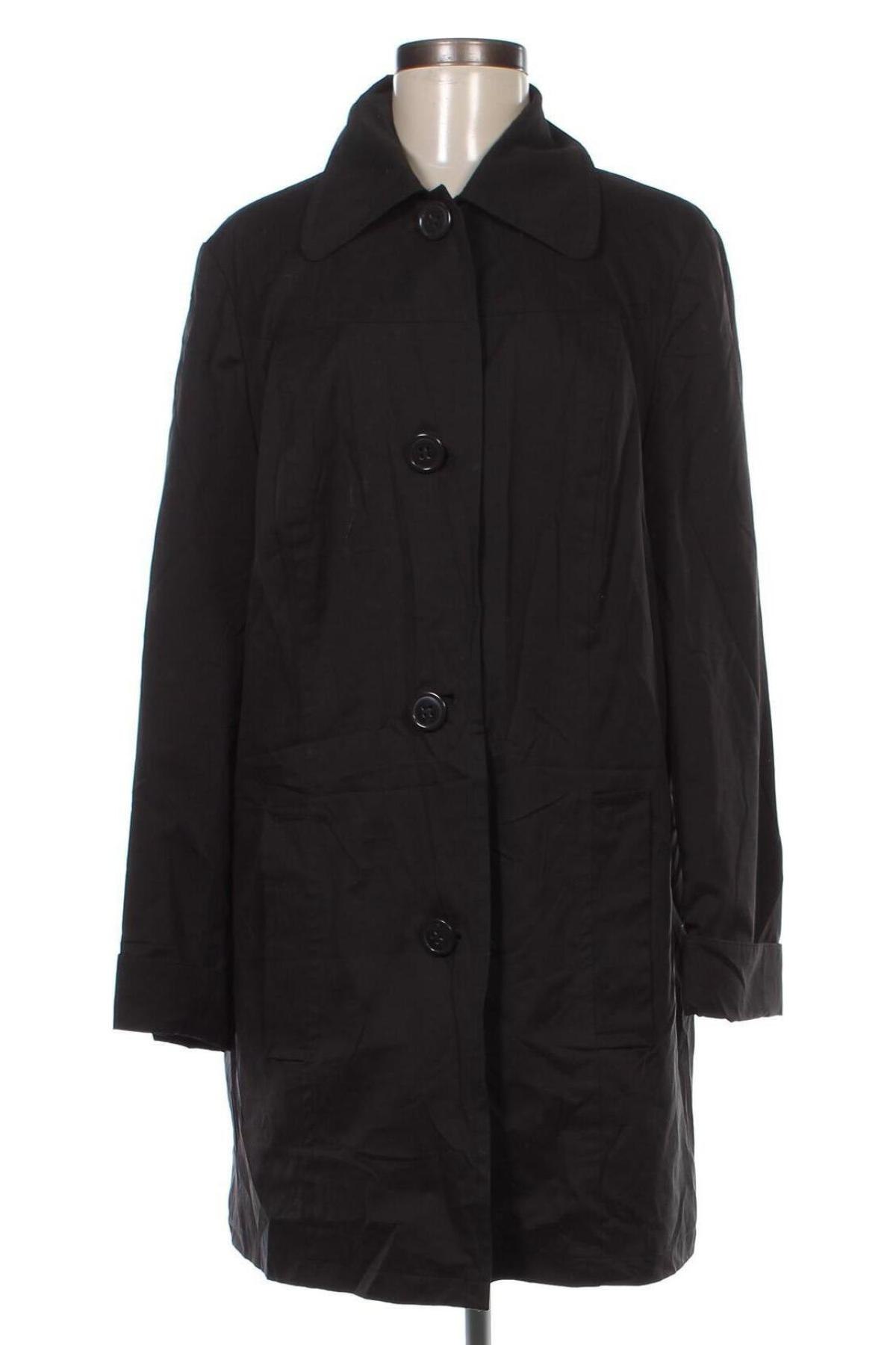 Damen Trench Coat Blue Motion, Größe XL, Farbe Schwarz, Preis € 31,31