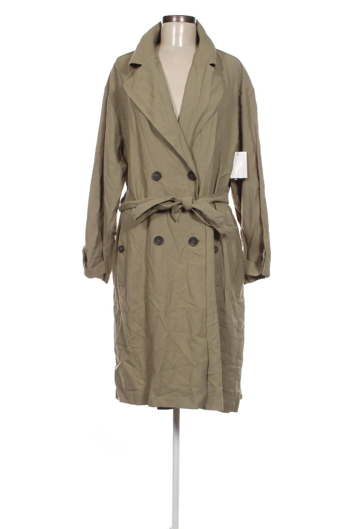 Damen Trenchcoat C&A, Größe XL, Farbe Grün, Preis 45,93 €