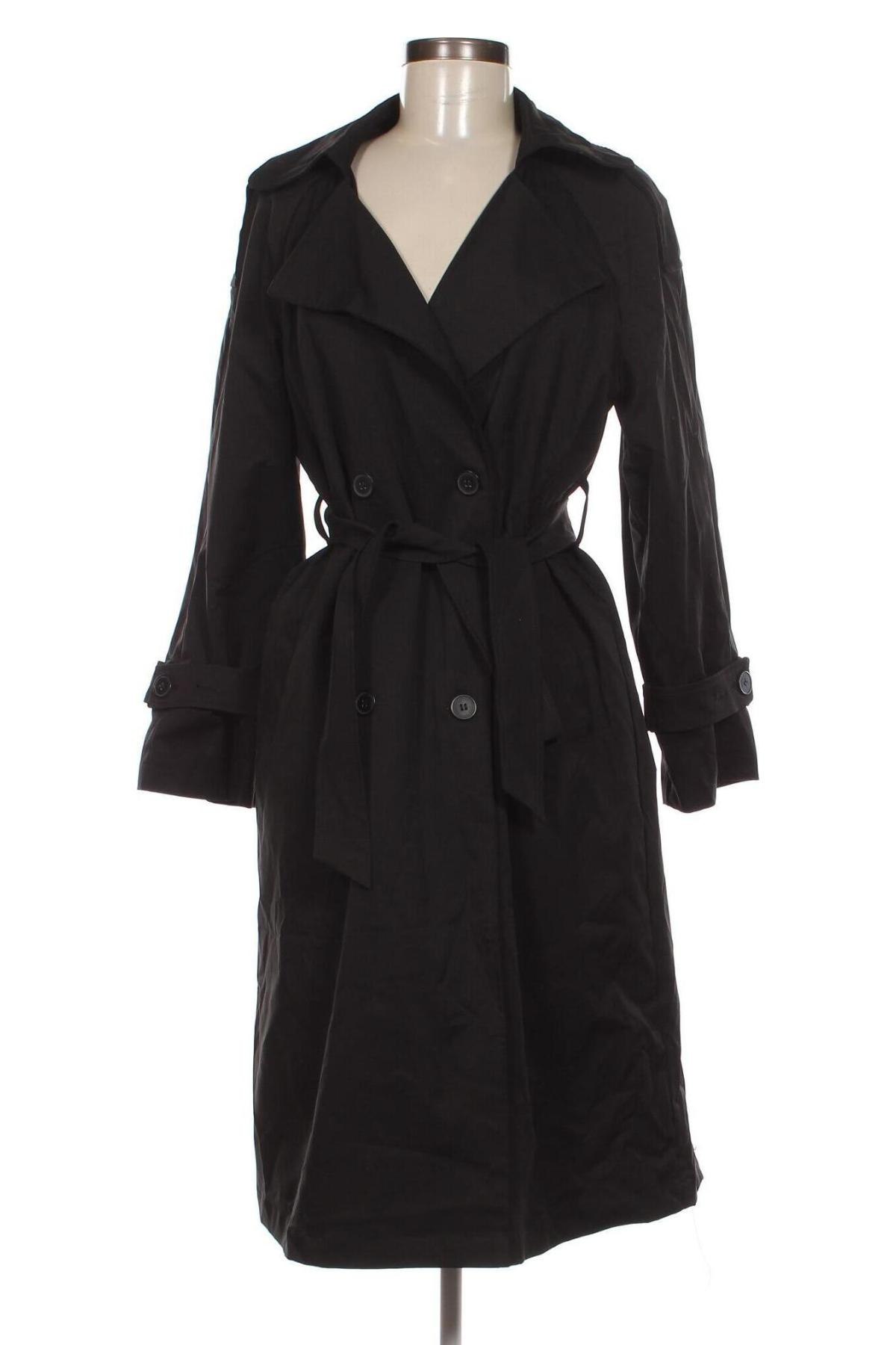 Damen Trenchcoat DAZY, Größe M, Farbe Schwarz, Preis 26,10 €