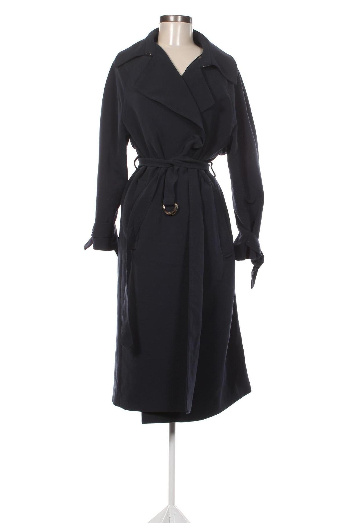 Dámsky prechodný kabát  H&M, Veľkosť S, Farba Modrá, Cena  23,39 €