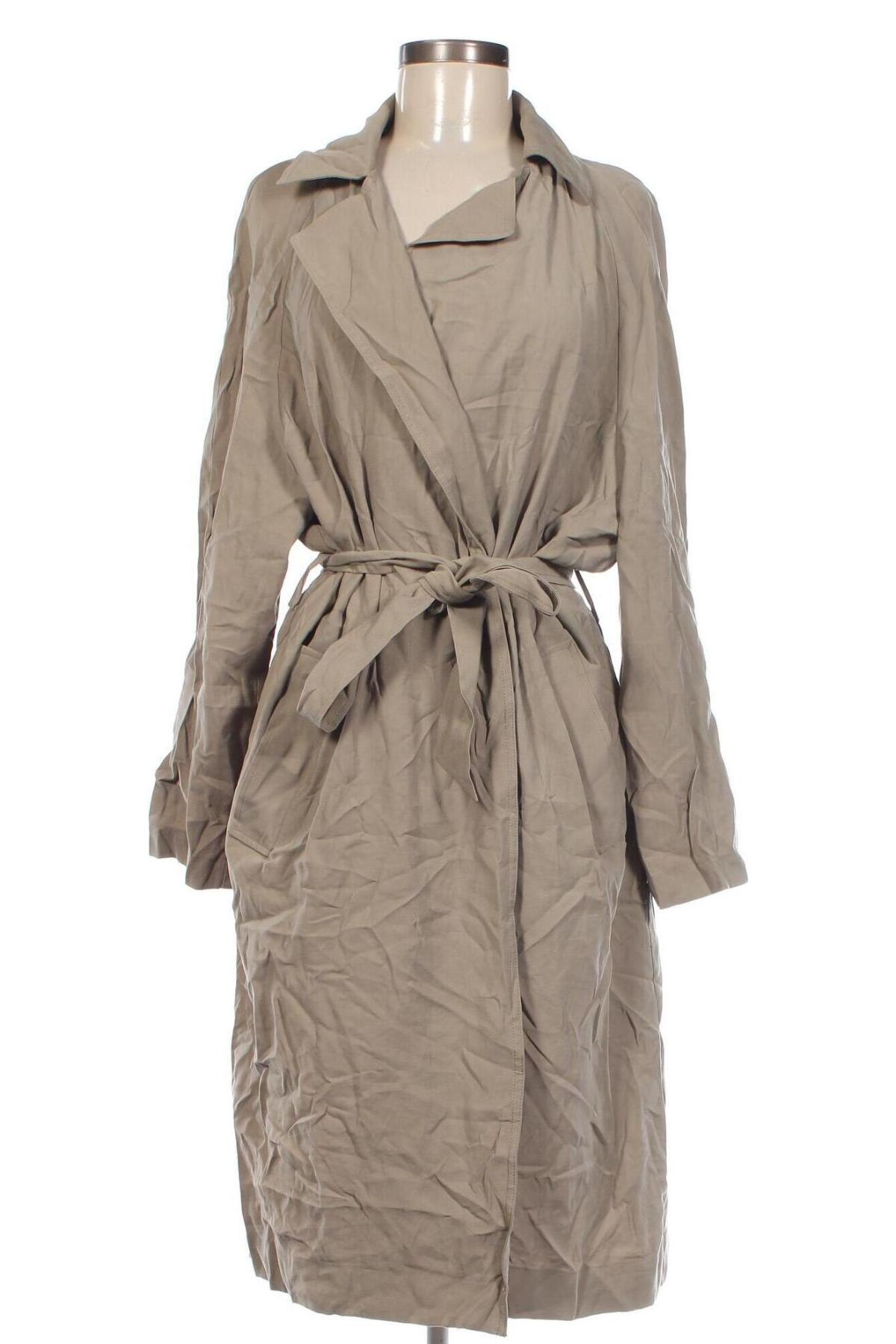 Damen Trenchcoat H&M, Größe M, Farbe Grün, Preis 28,70 €
