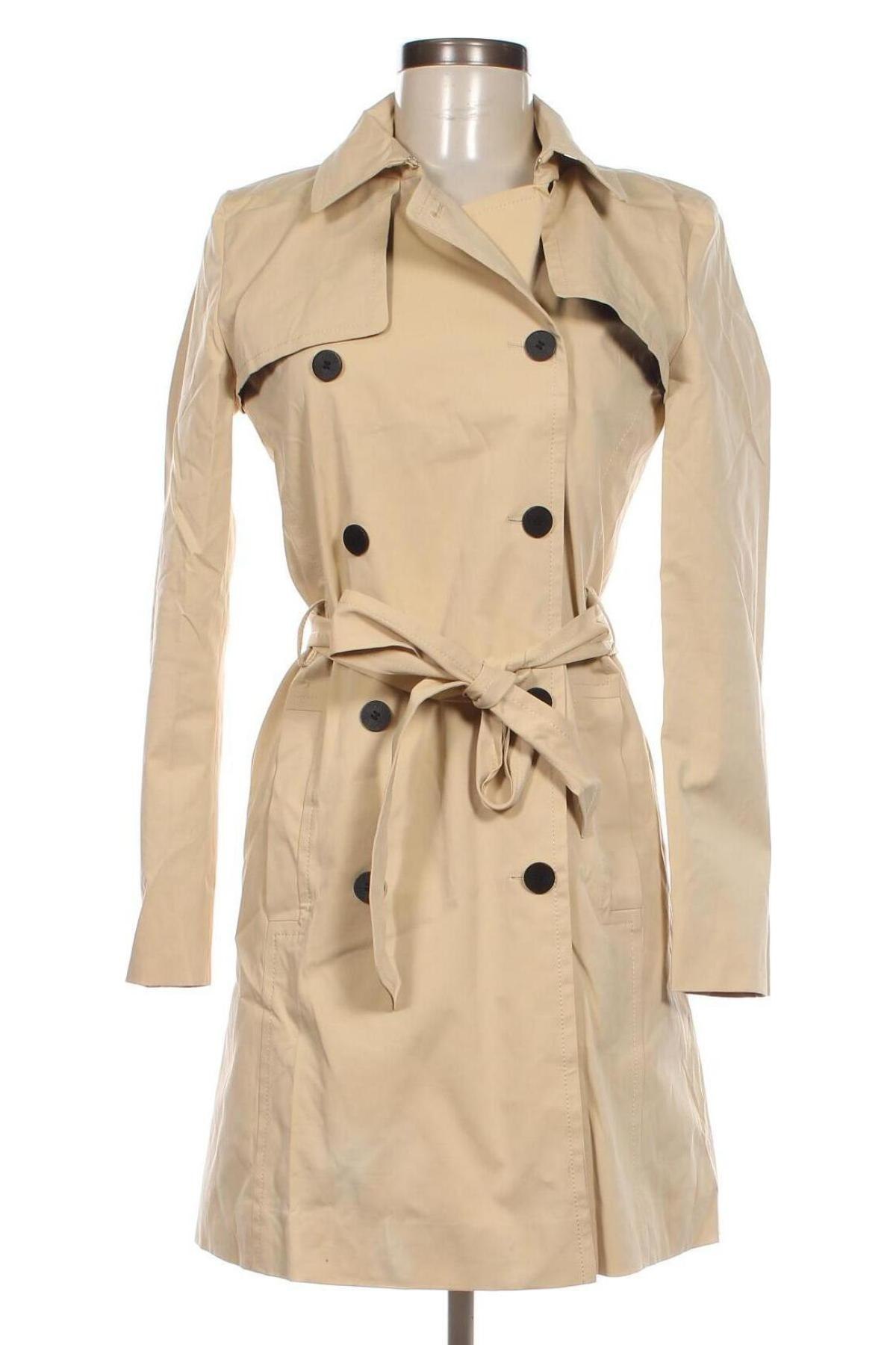 Damen Trenchcoat Hugo Boss, Größe XS, Farbe Beige, Preis 150,54 €
