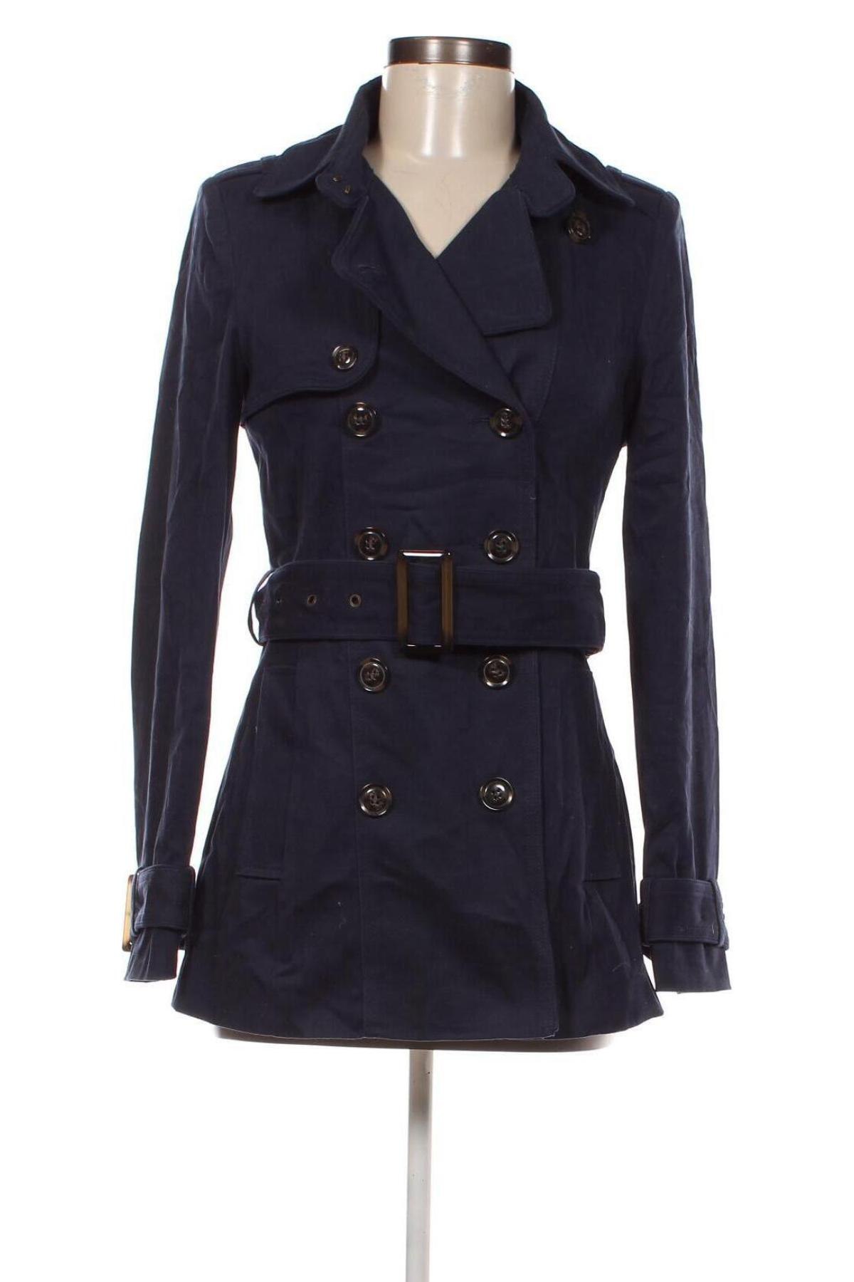 Damen Trenchcoat Mint & Berry, Größe XS, Farbe Blau, Preis 28,70 €