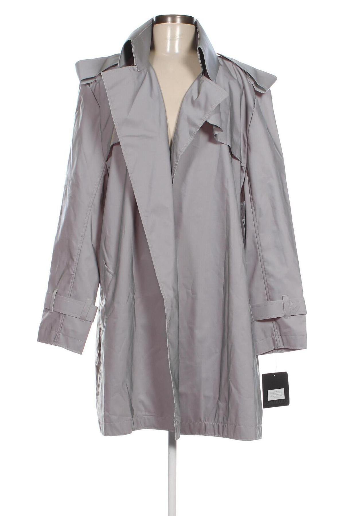 Damen Trenchcoat Norma Kamali, Größe XL, Farbe Grau, Preis 123,33 €