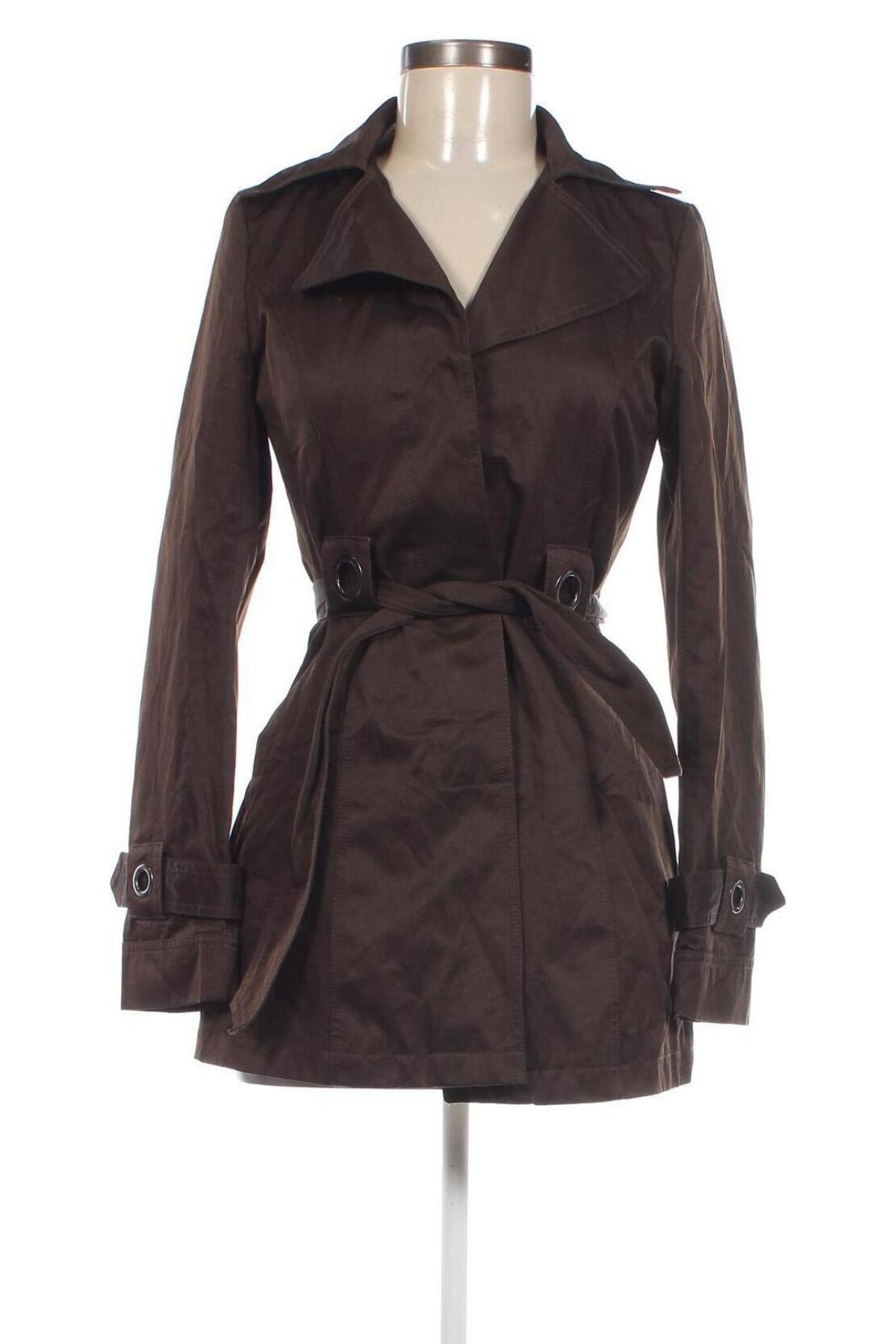 Damen Trenchcoat Orsay, Größe XS, Farbe Braun, Preis 16,70 €