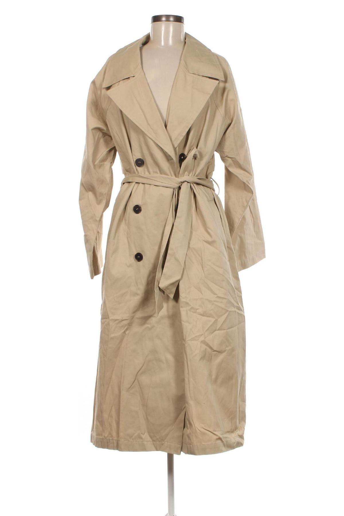 Trench de femei Selected Femme, Mărime M, Culoare Bej, Preț 238,99 Lei