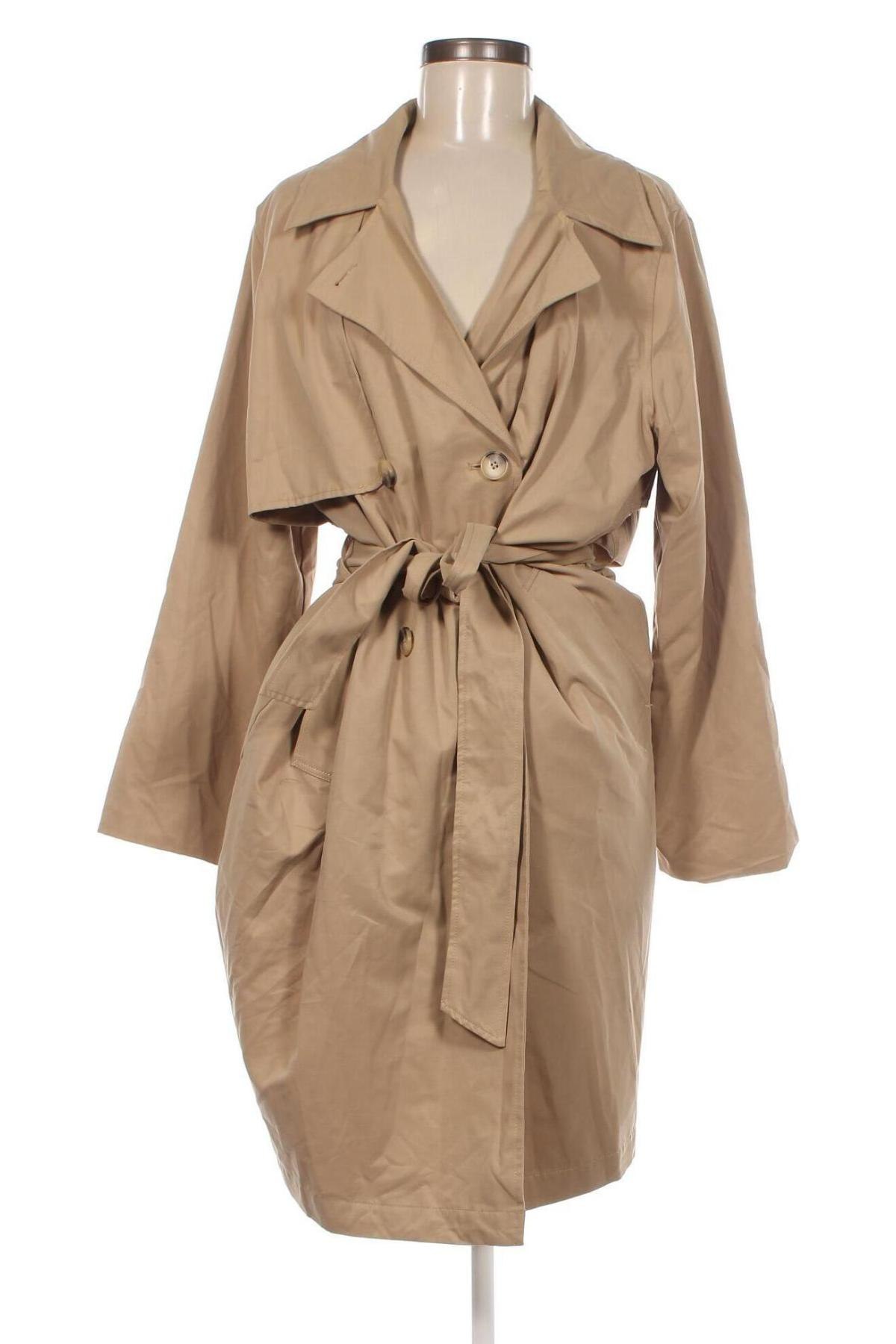 Damen Trenchcoat Selected Femme, Größe XL, Farbe Beige, Preis 32,99 €